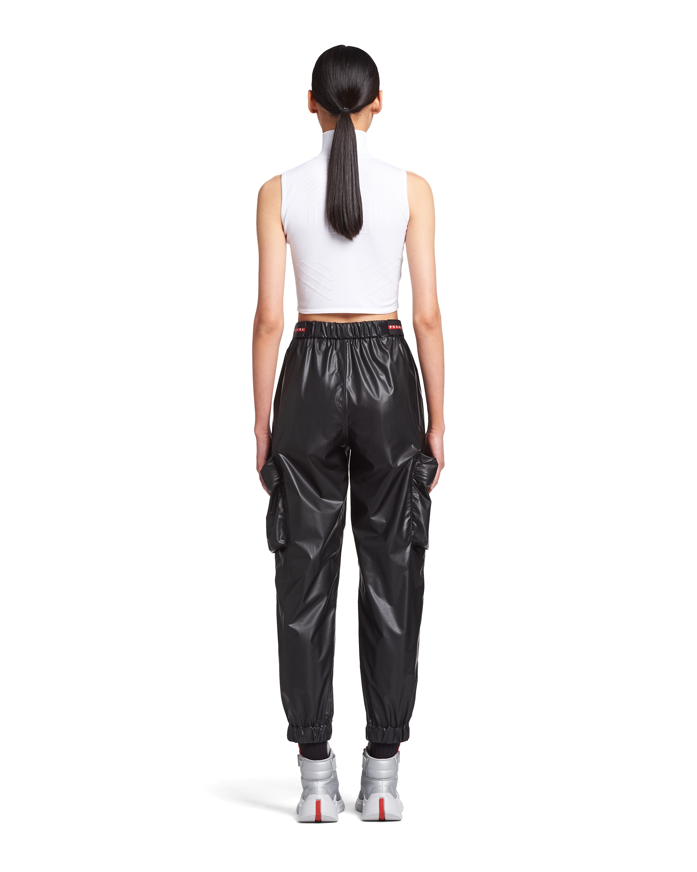 Black Light nylon cargo pants | Prada