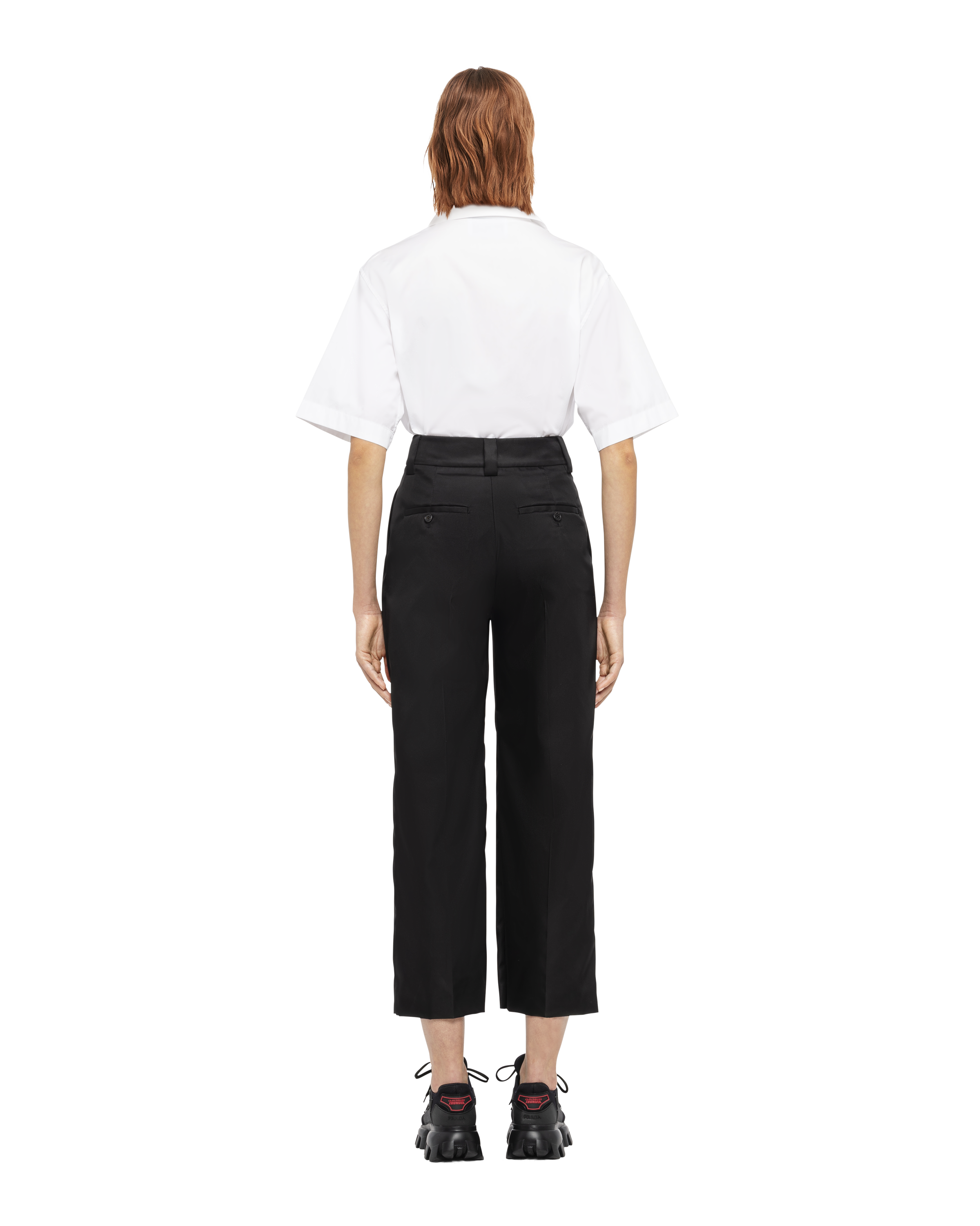 Prada Re\u002DNylon gabardine trousers 4