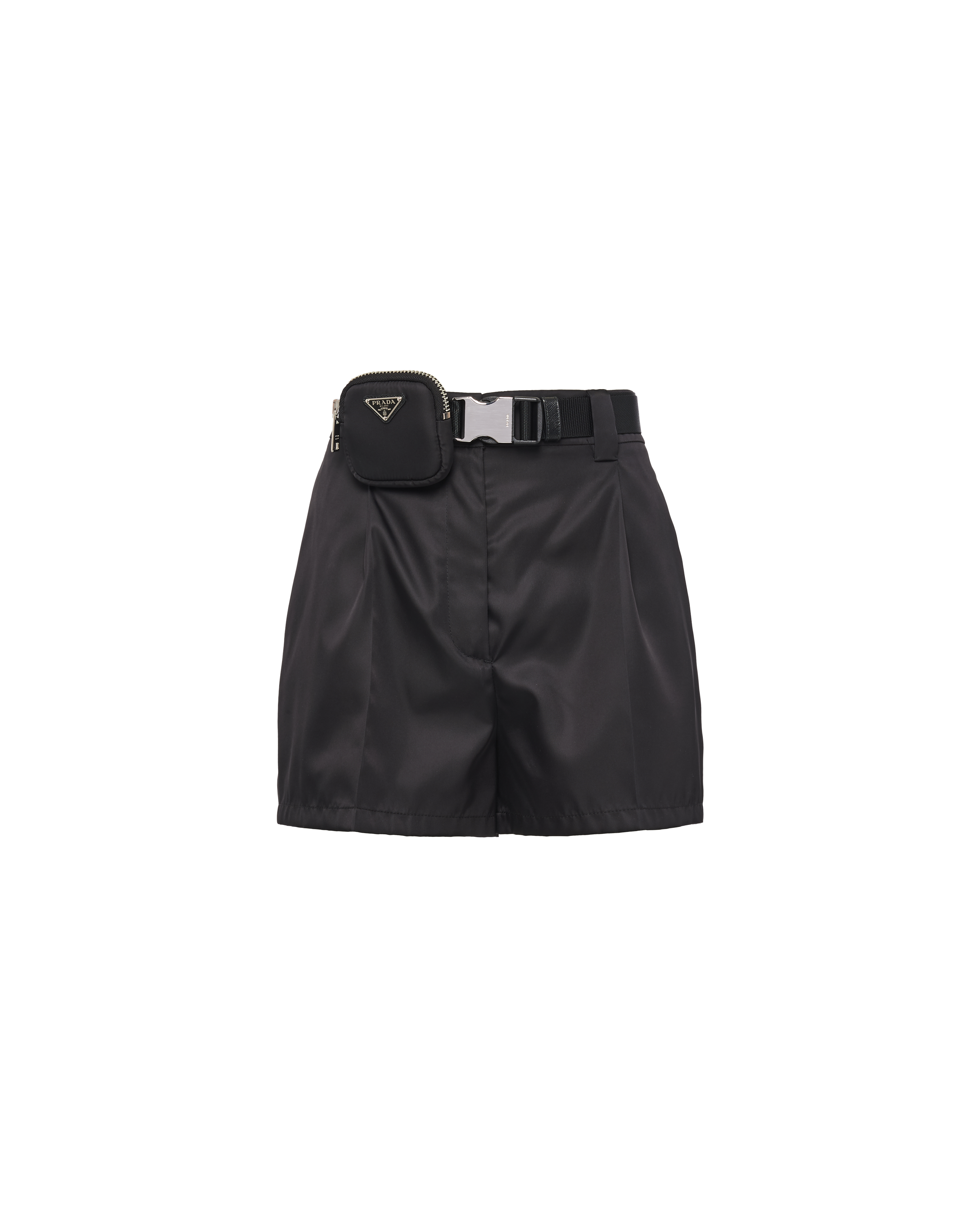 prada gabardine nylon shorts