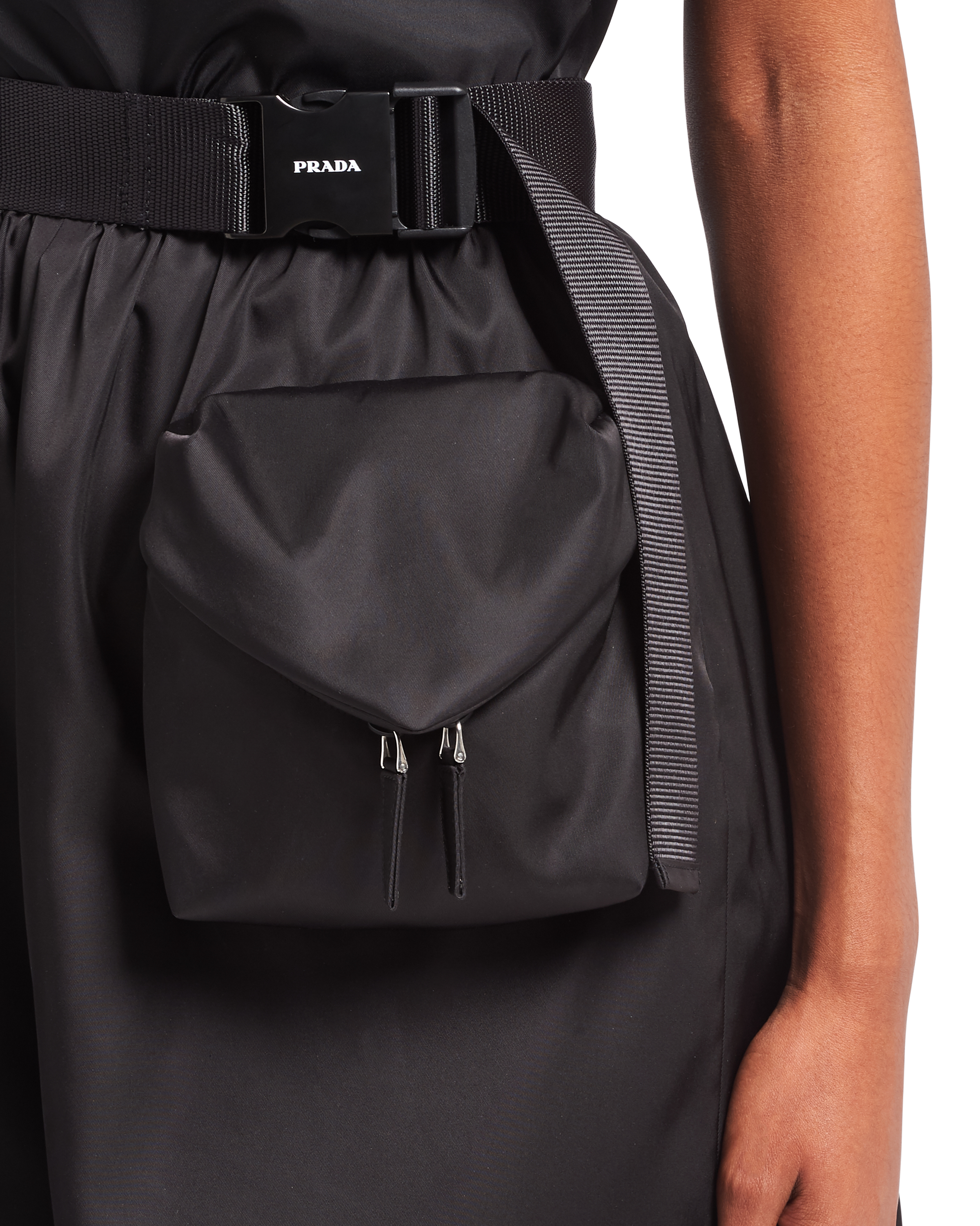 prada nylon gabardine shorts