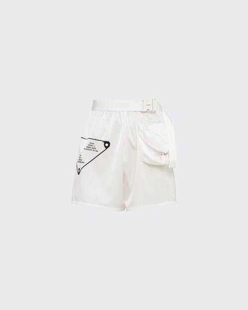 Re-Nylon Gabardine shorts | Prada