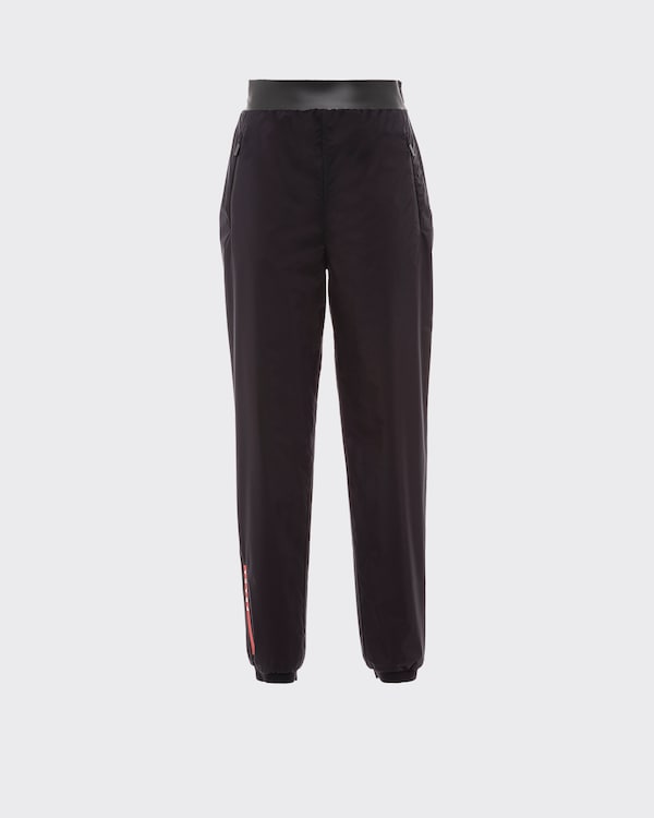 Black Light Bi-Stretch wide-leg pants | PRADA