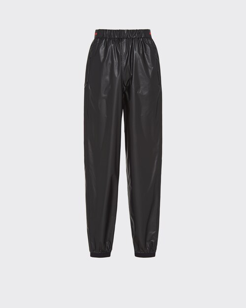 Prada Pantaloni ampi in Nylon Light 1