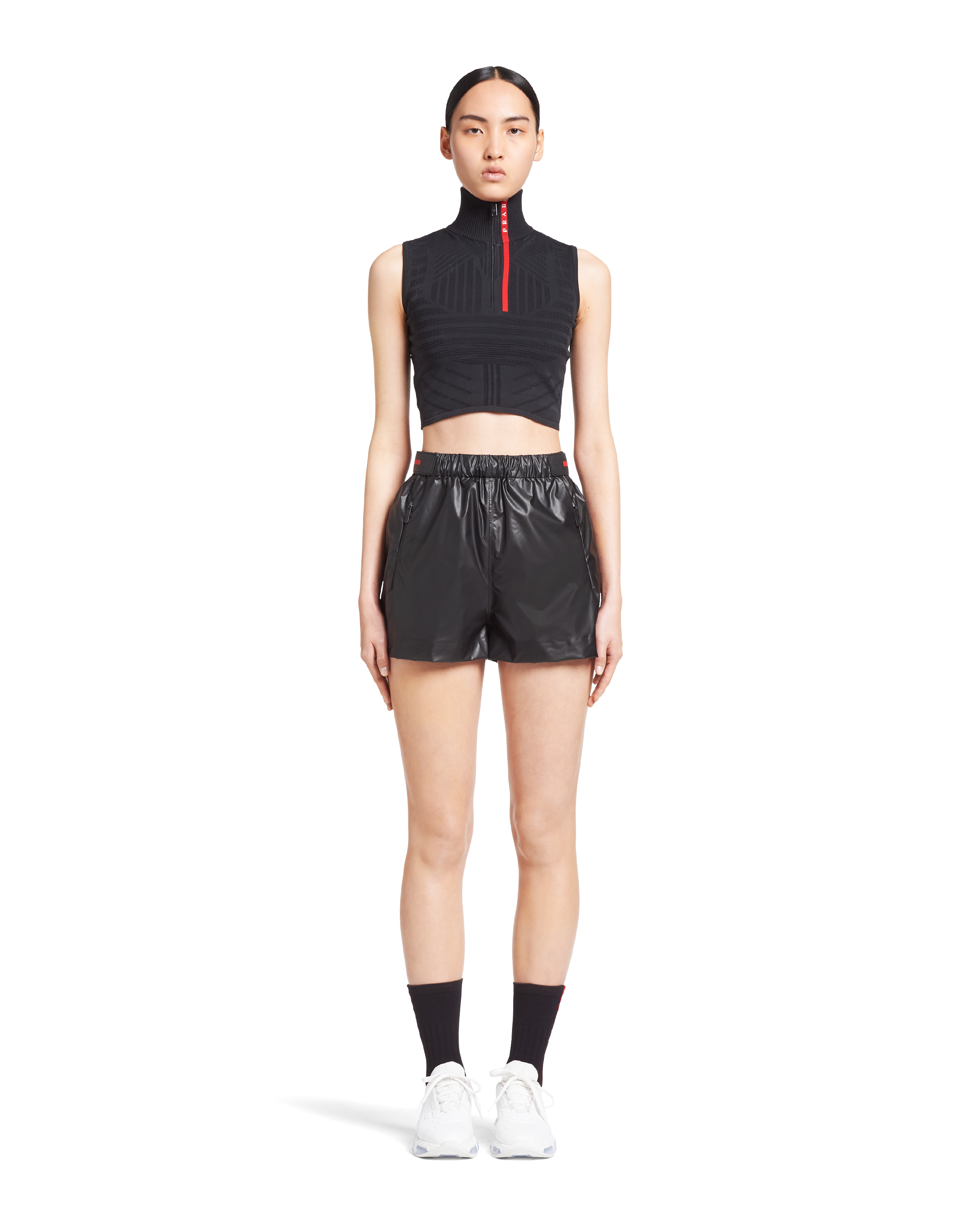 ショートパンツ PRADA SHORTS (P252JSOOO17FL F043O) 雑誌、TV、映画に登場アイテム♪ PRADA(プラダ) ショート
