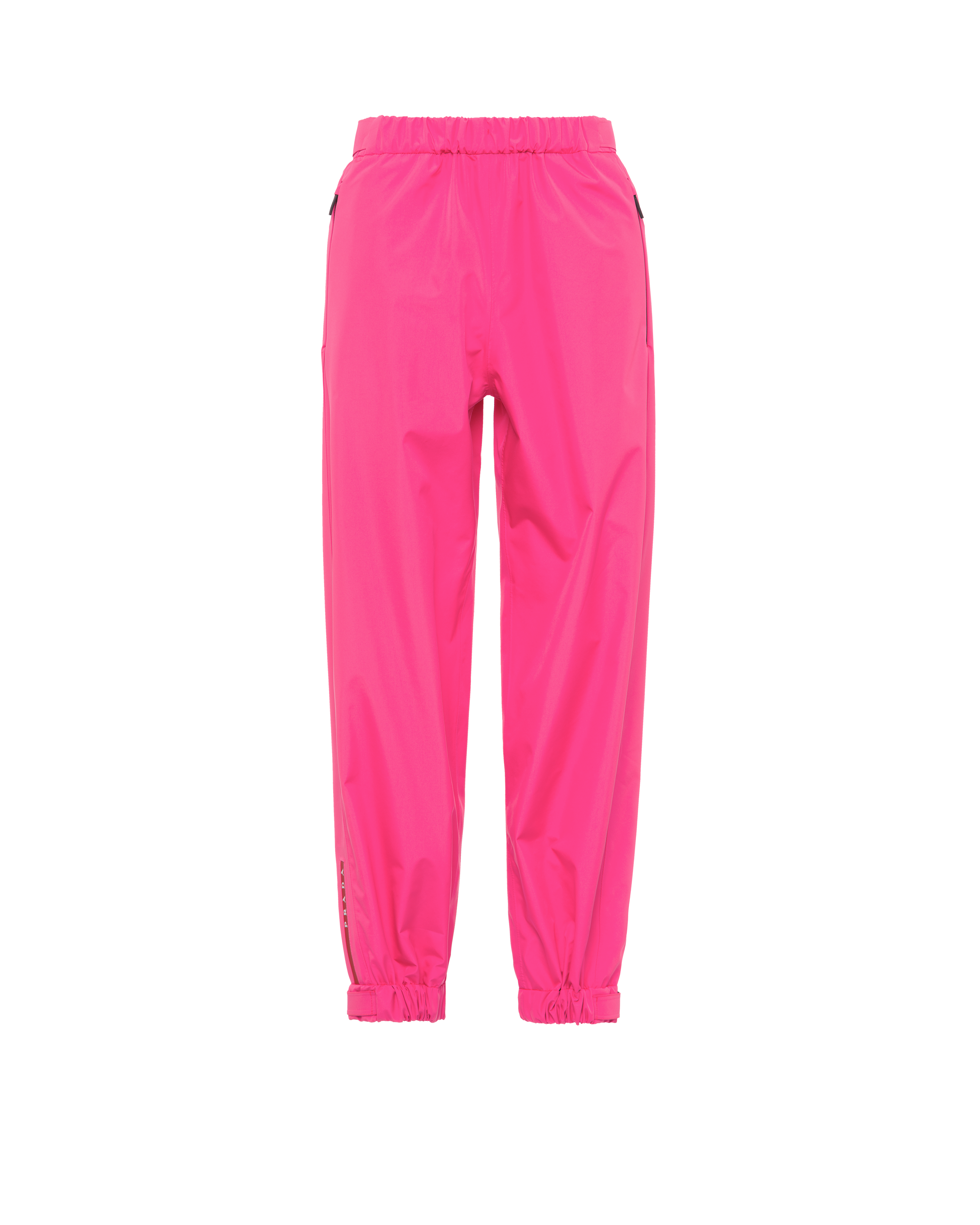 Pink nylon pants