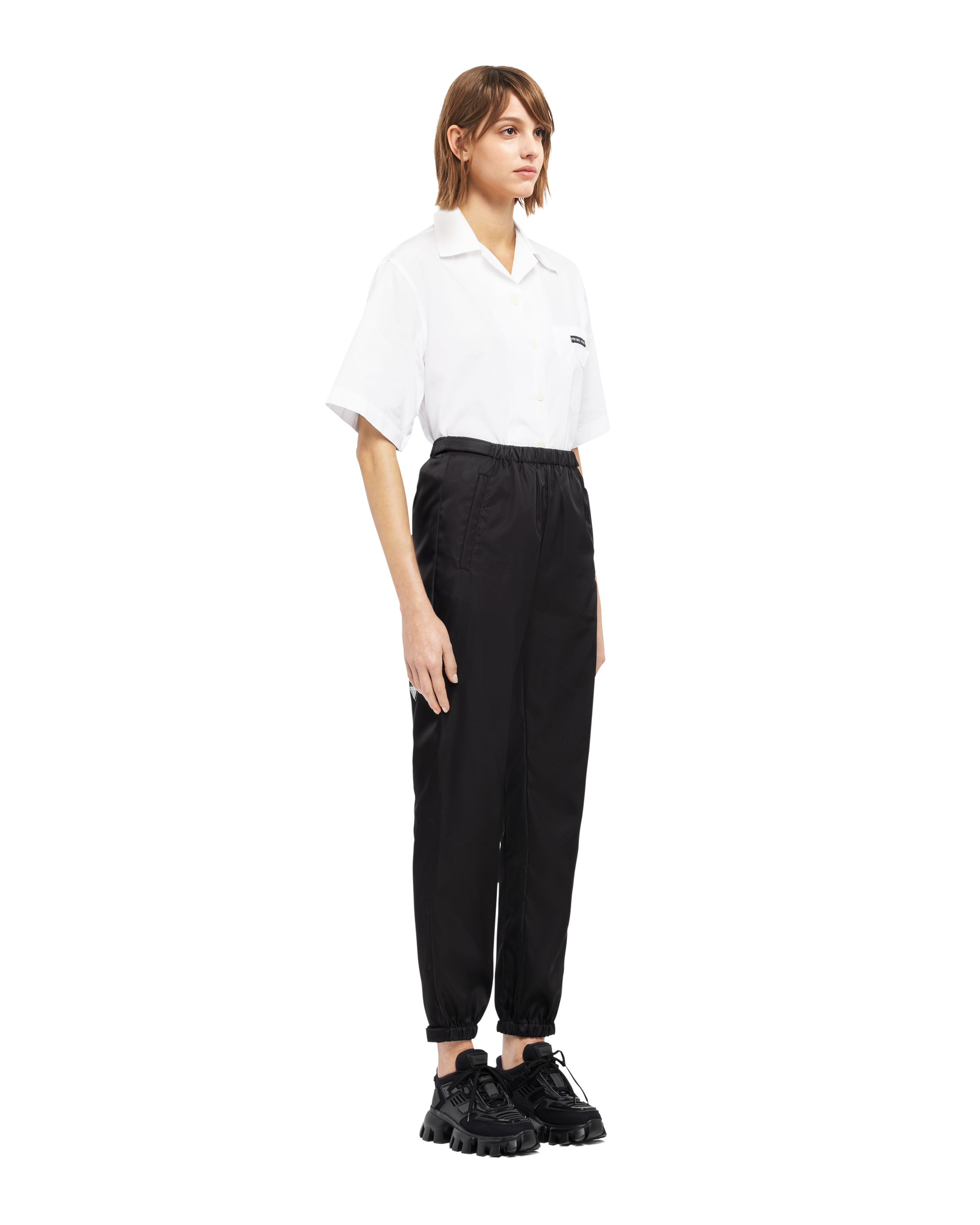 prada pants with strap