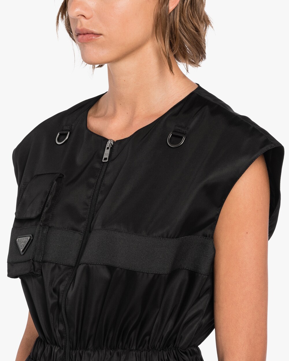 prada sleeveless dress