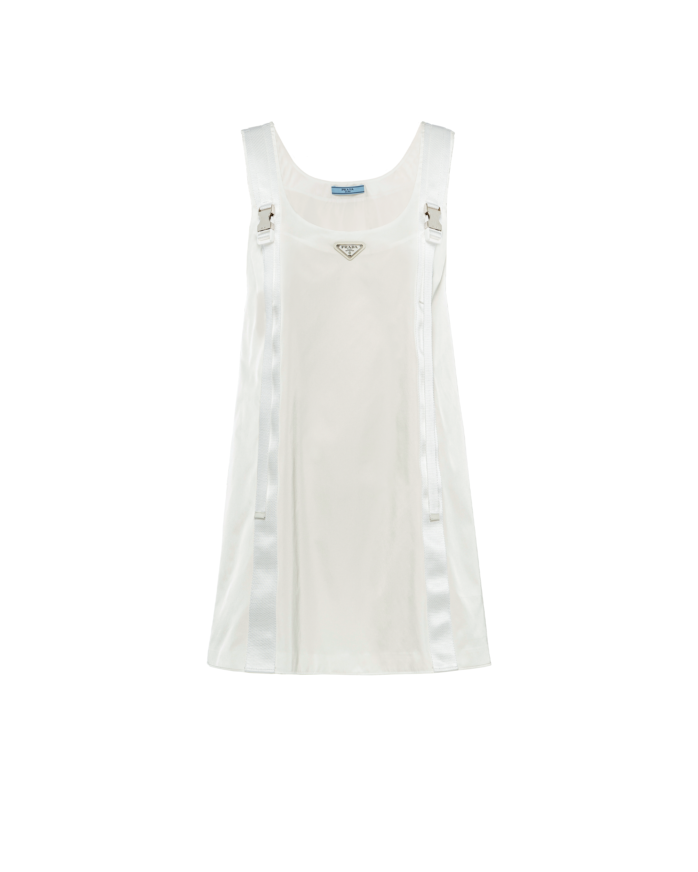 white prada dress