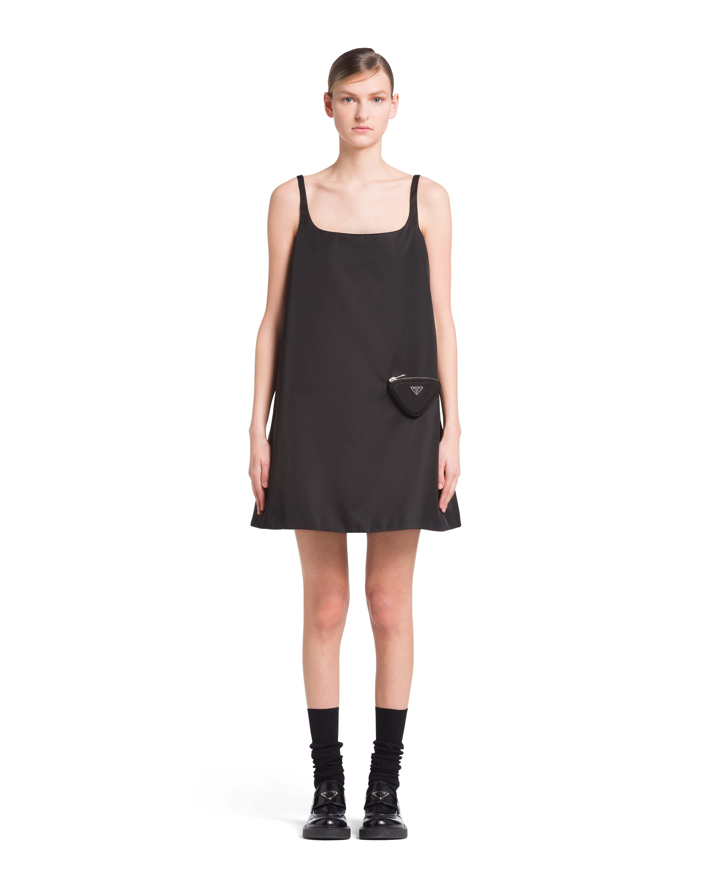 black prada dress