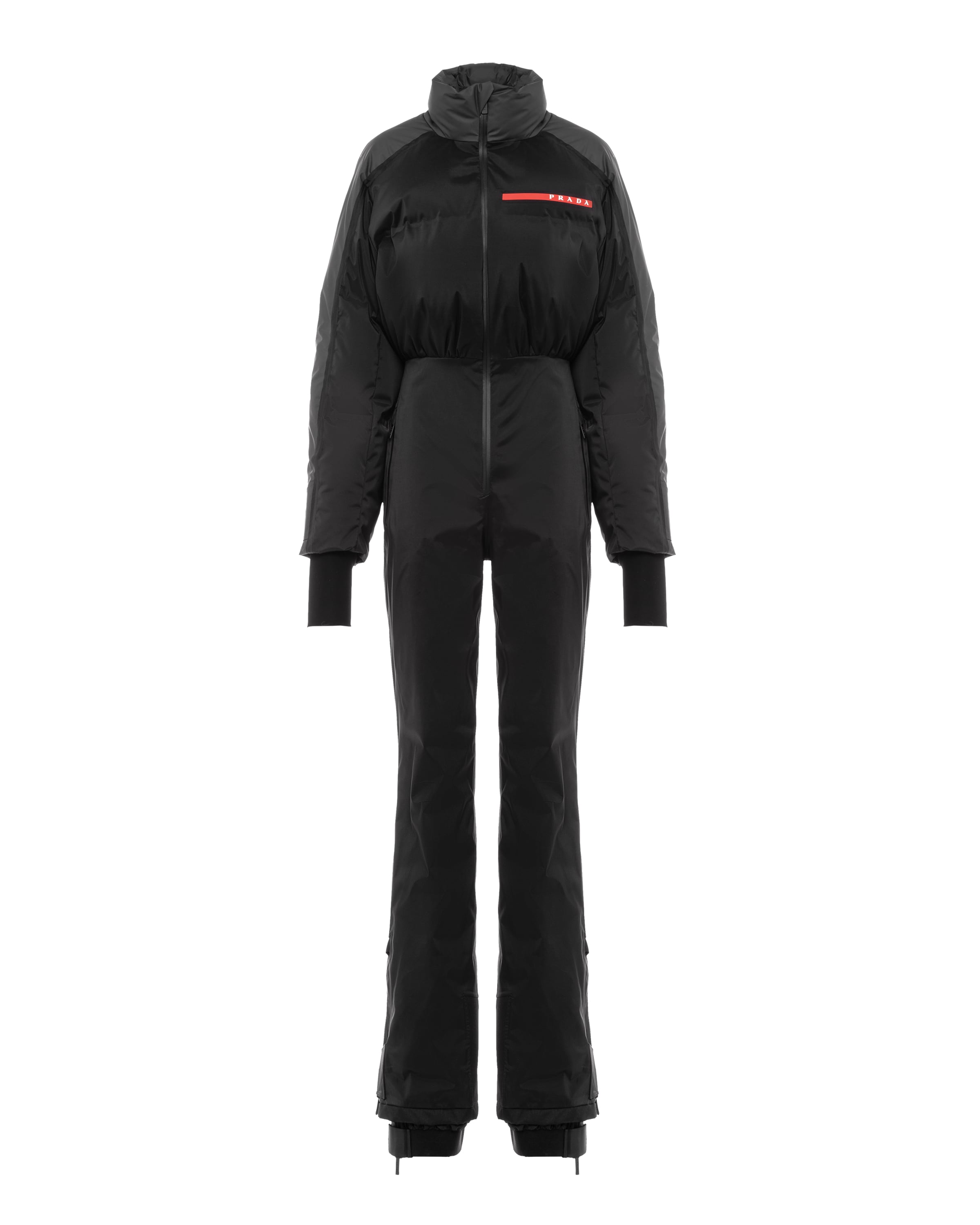Prada Tuta Da Sci In Extreme-tex Stretch, Donna, Nero, Taglia XS
