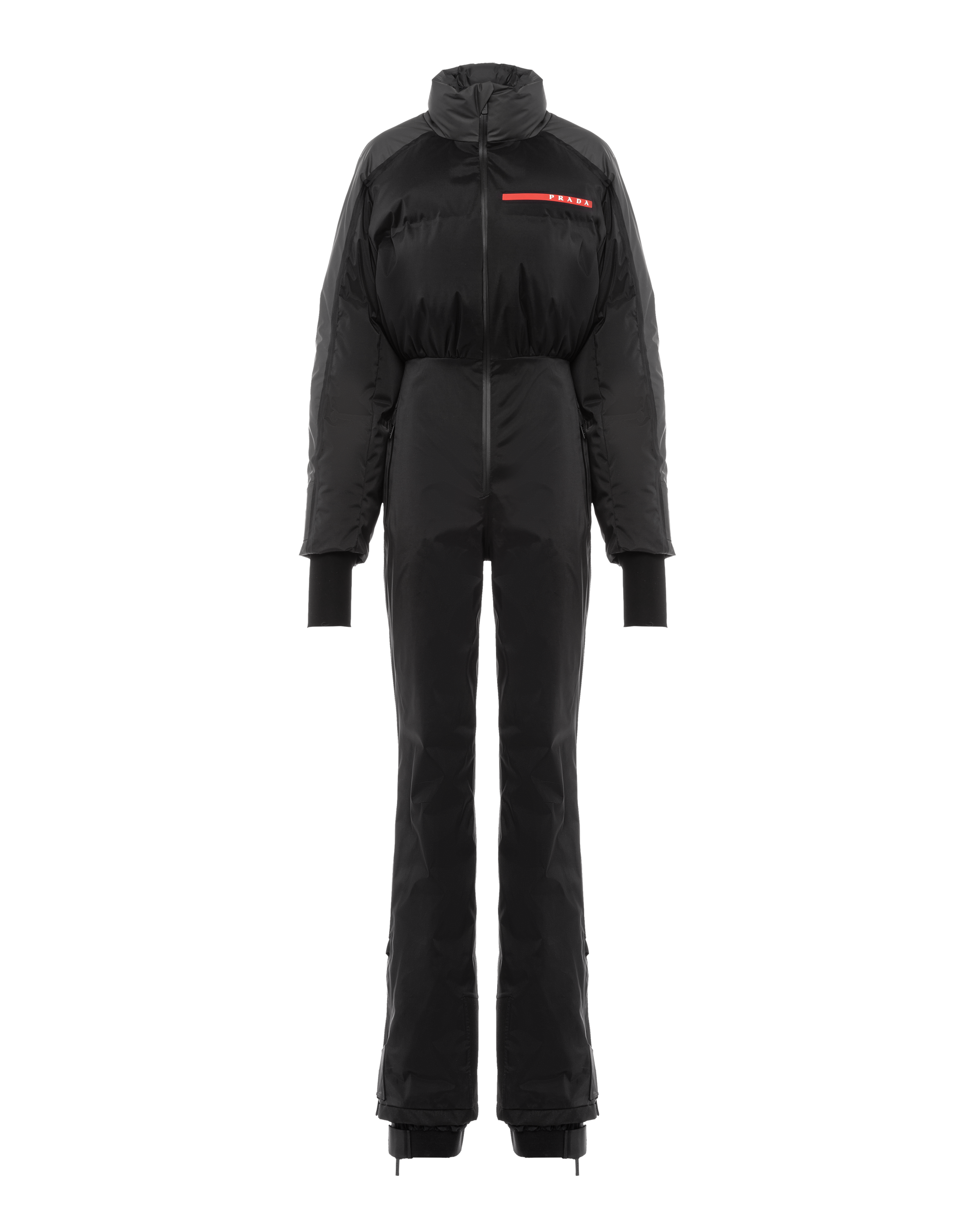 Shop Prada Extreme-tex Stretch Ski Jumpsuit In Black