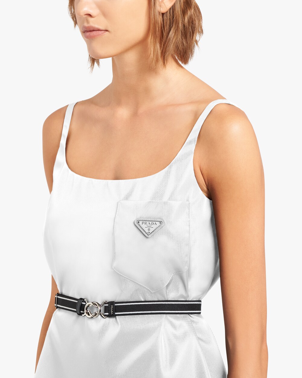 prada sleeveless dress