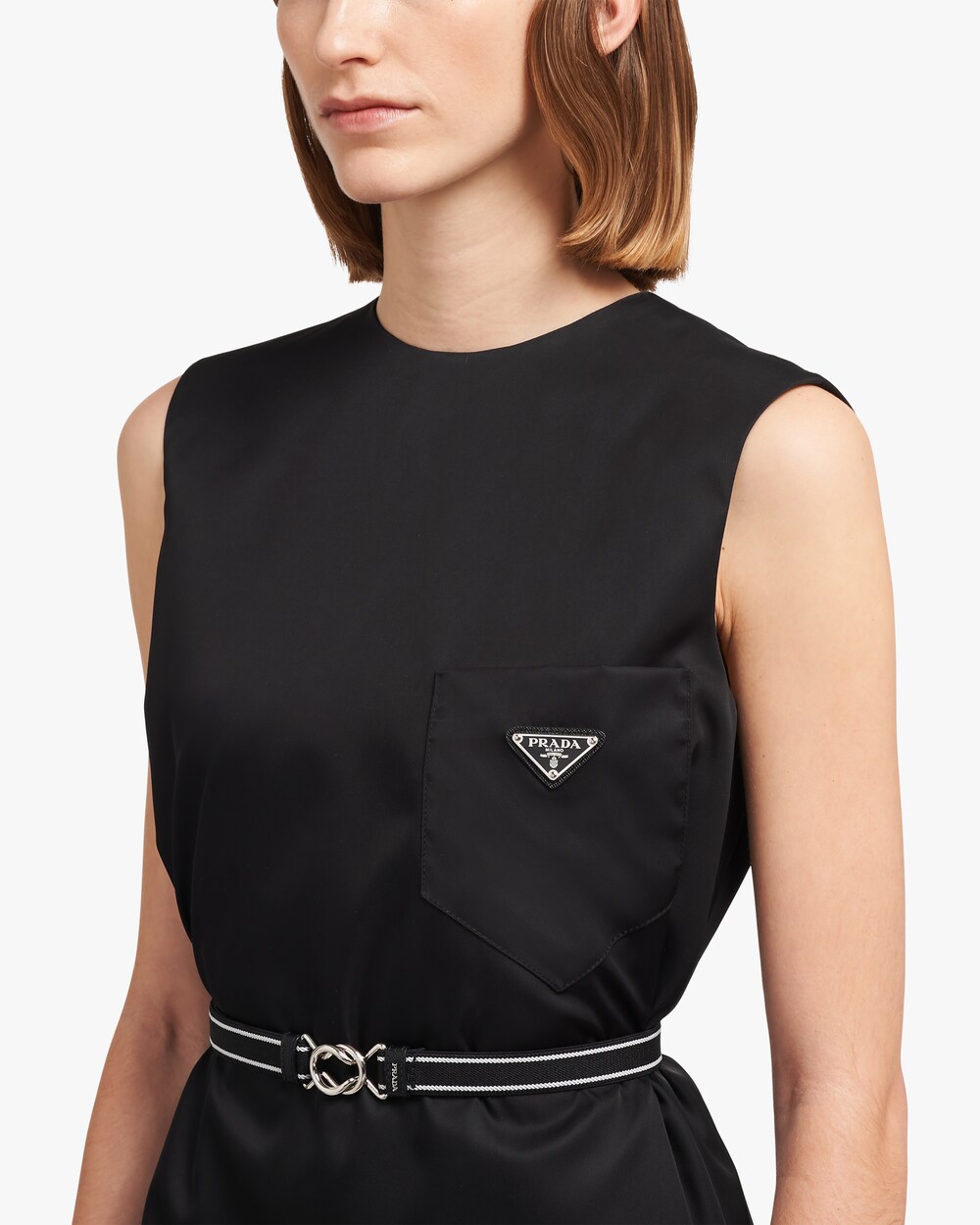 prada sleeveless dress