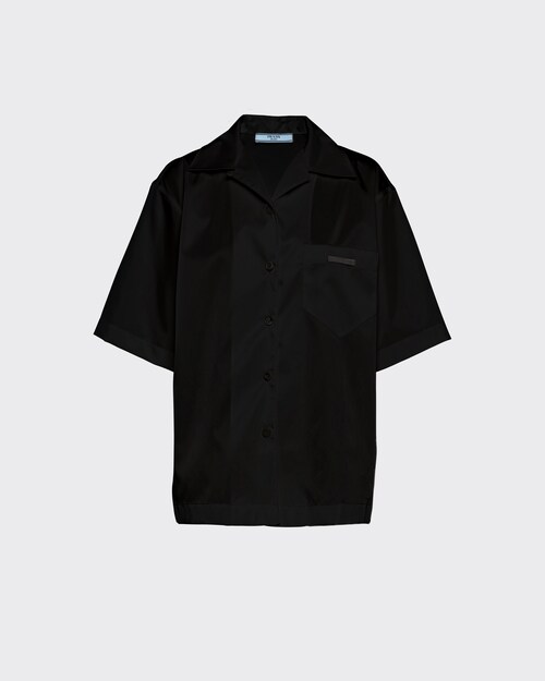 Prada Re-Nylon Gabardine short-sleeved shirt 1