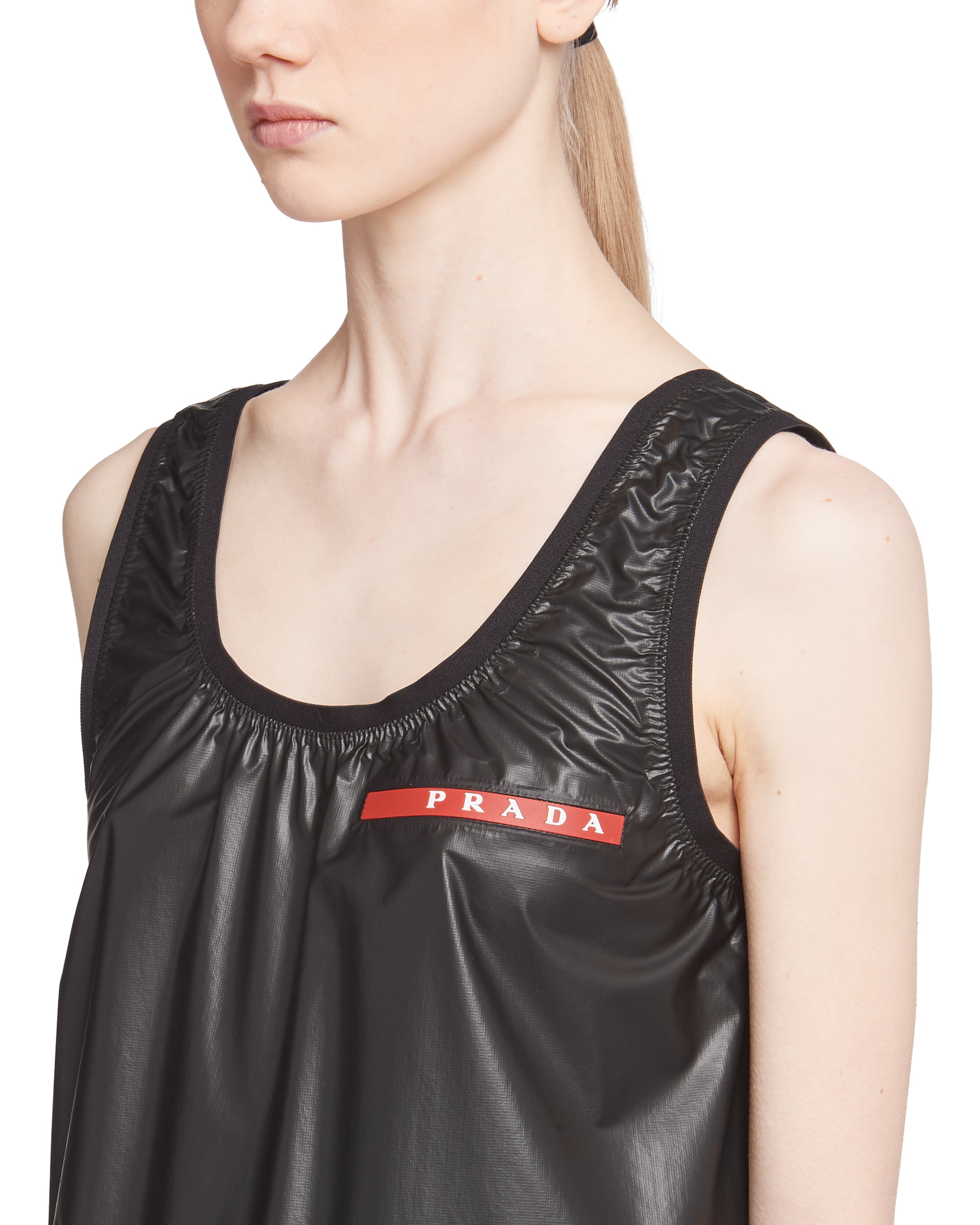 Light nylon tank top Prada