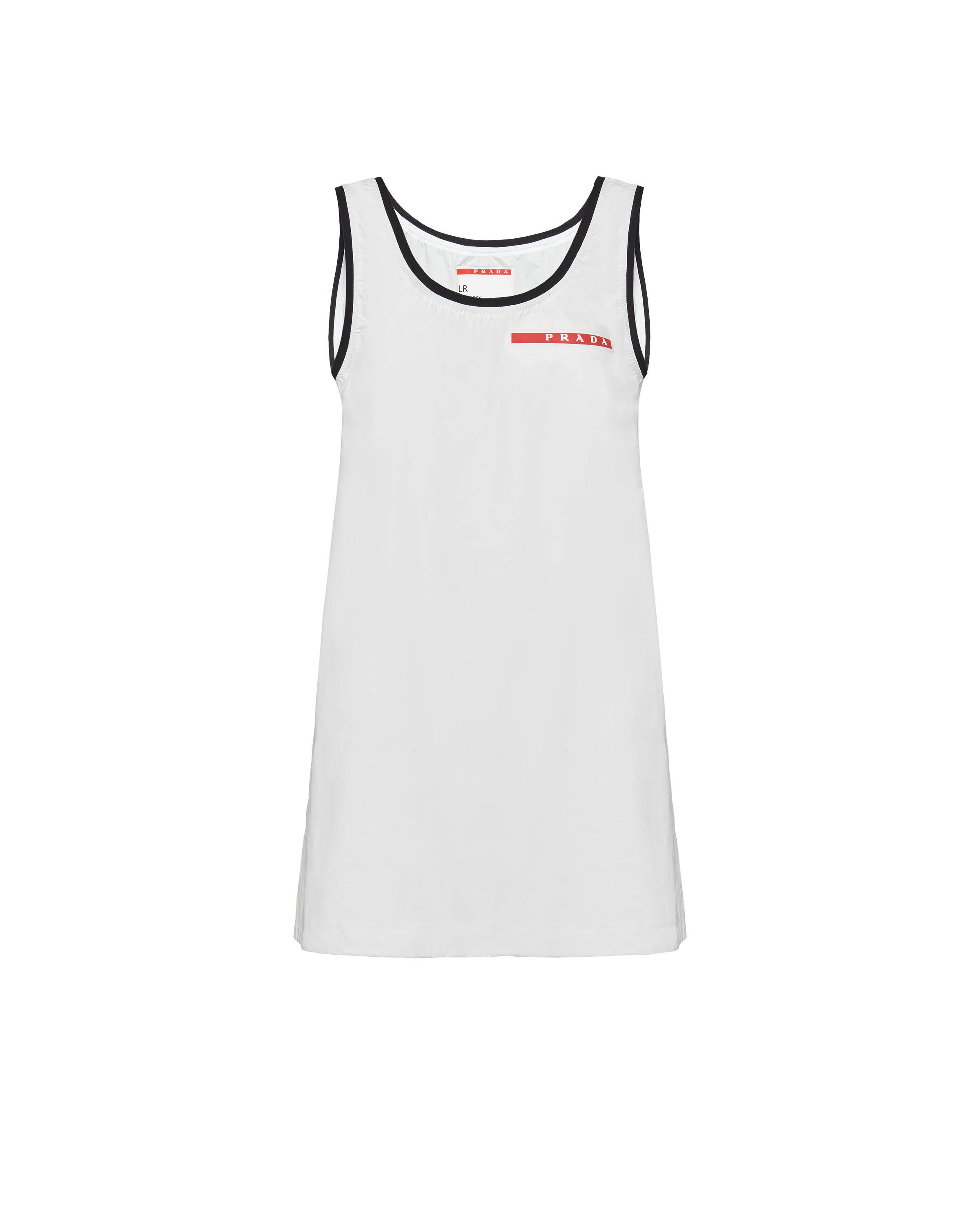 Chalk White Light Re-Nylon tank top | PRADA Chalk White Light Re-Nylon tank top | PRADA