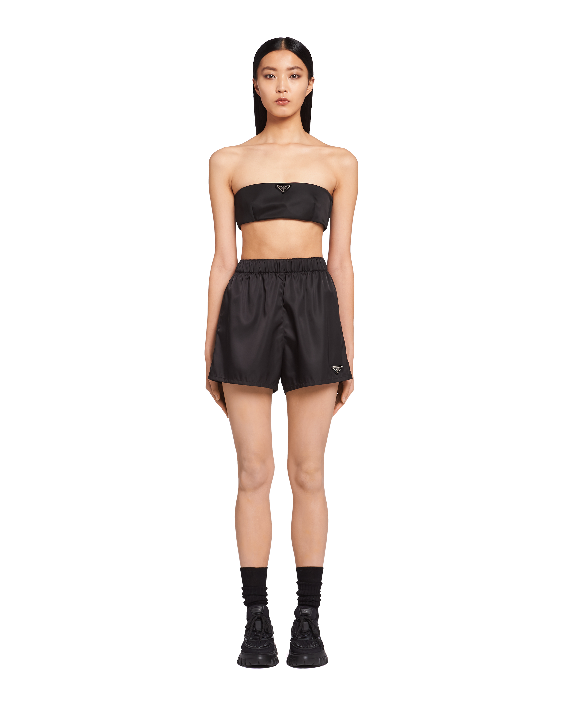 Black Re-Nylon top | Prada