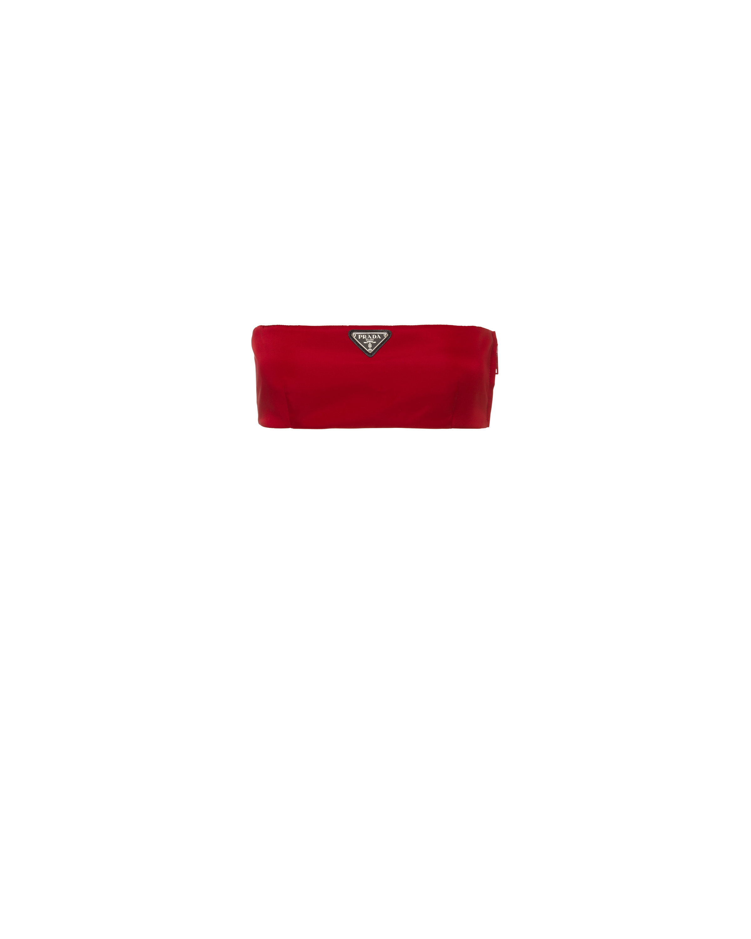 Prada Re-nylon Elasticated Shorts In Red