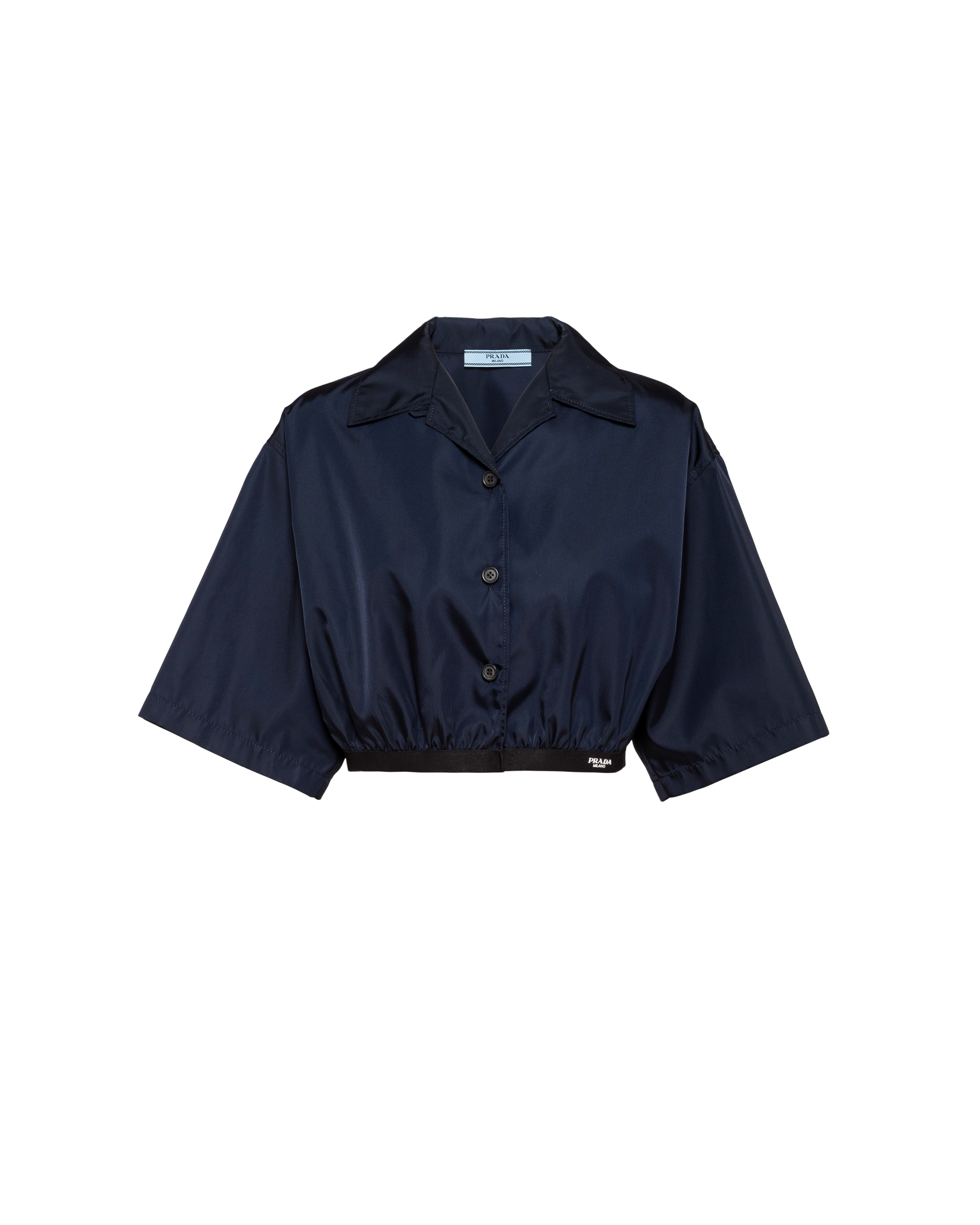 Prada Re-nylon Shirt In F01ae Blue