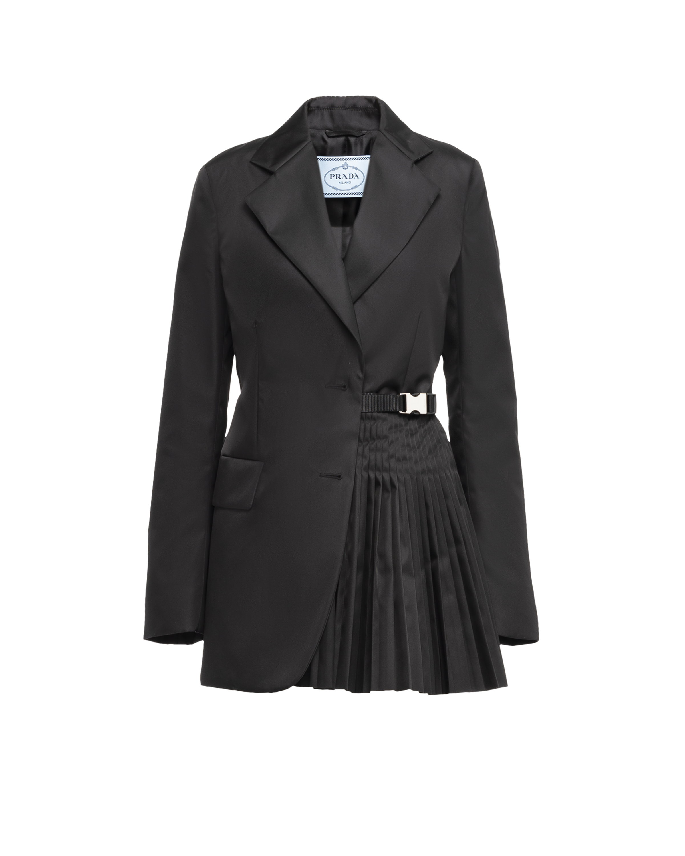 black prada coat