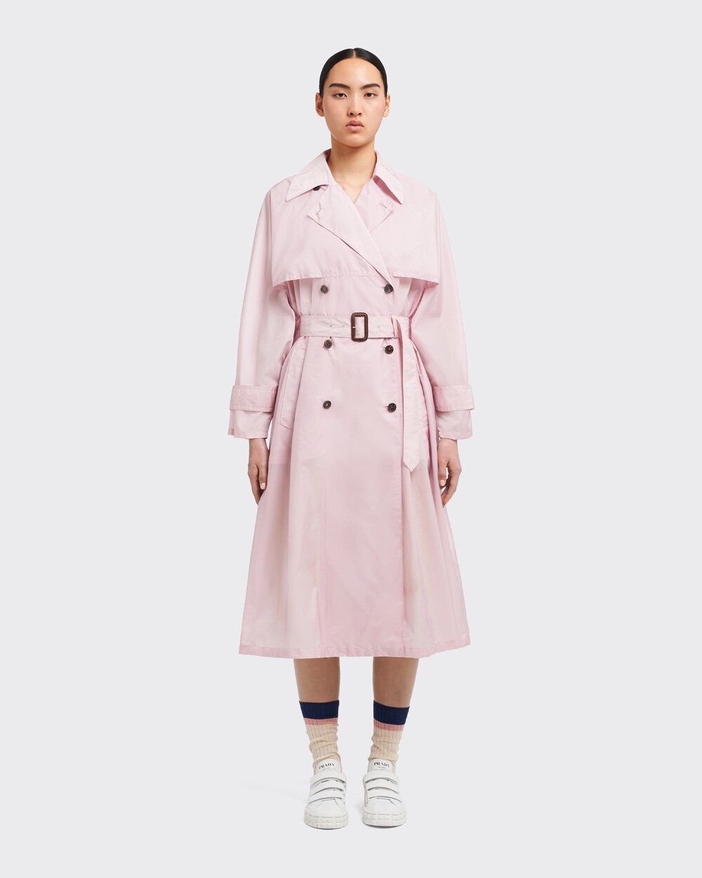 lightweight long trench coat