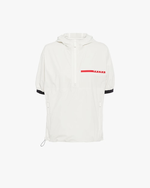 white half sleeve jacket