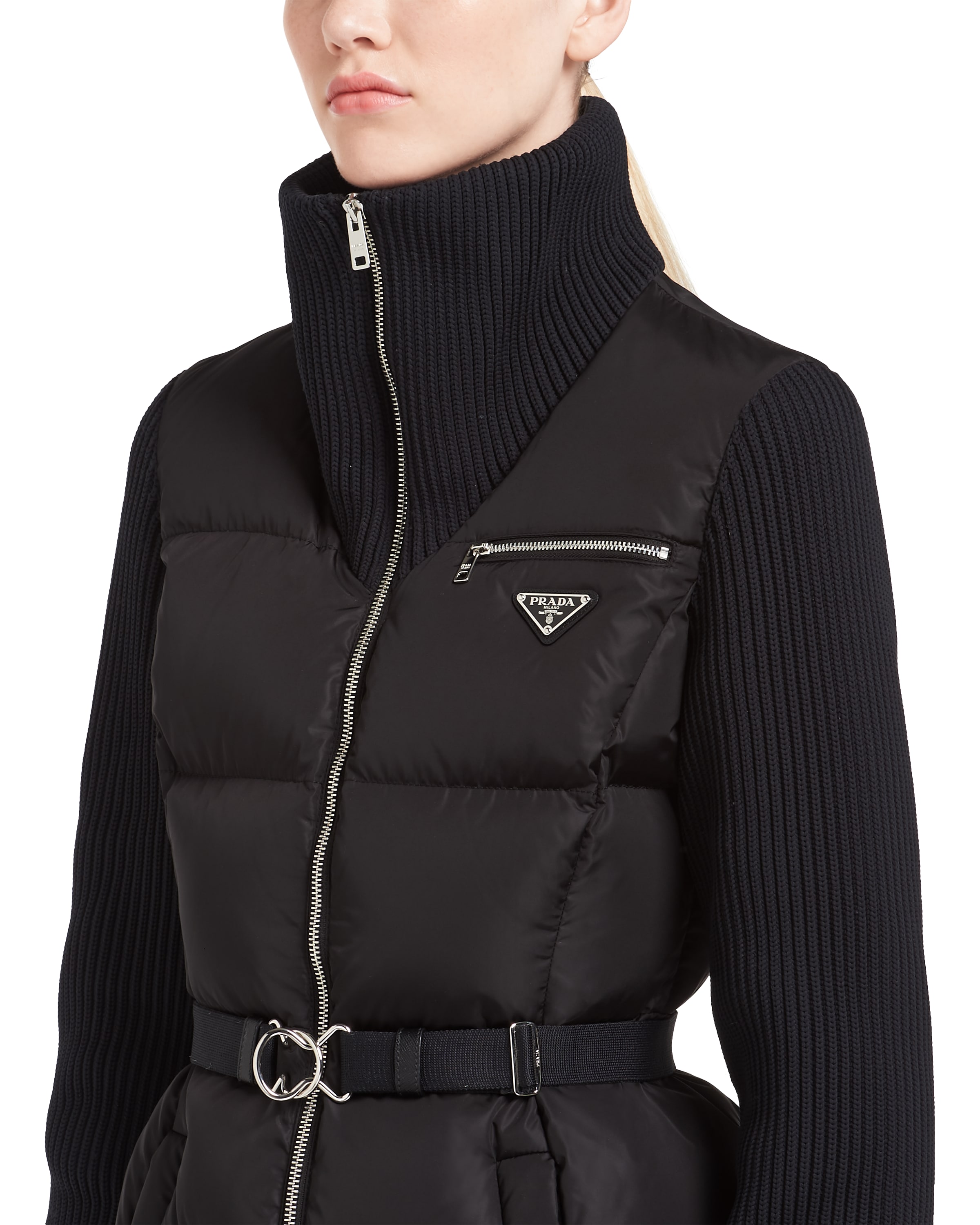 Lightweight Nylon puffer jacket Prada