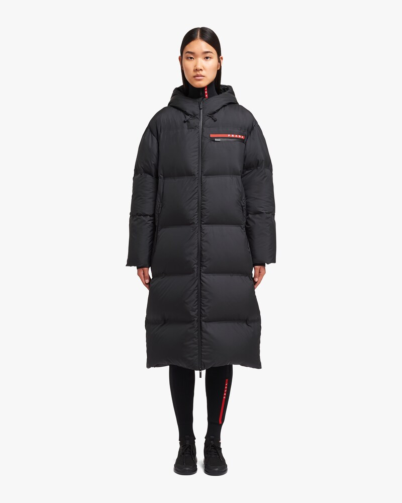 polyester puffer coat