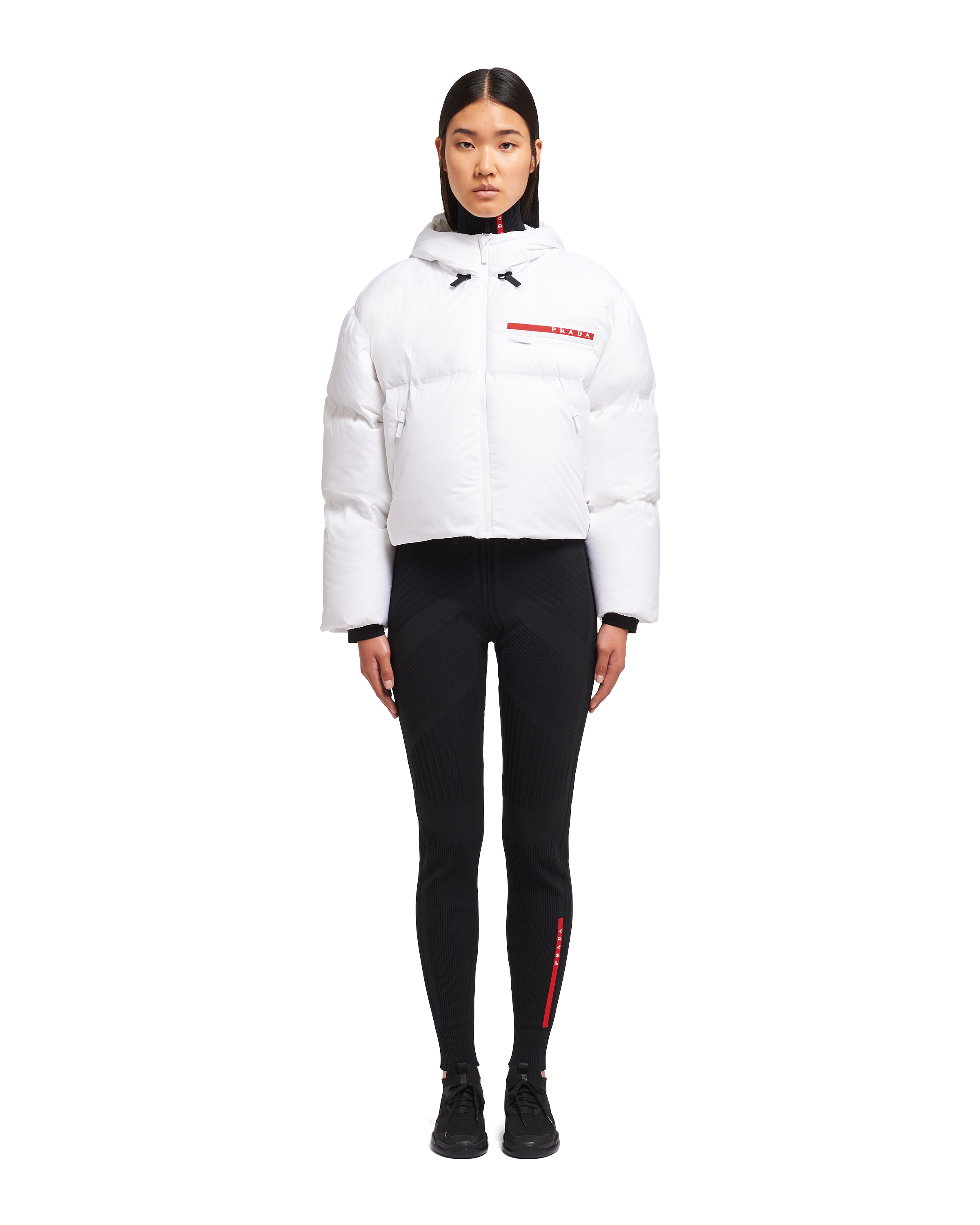 White prada jacket clearance