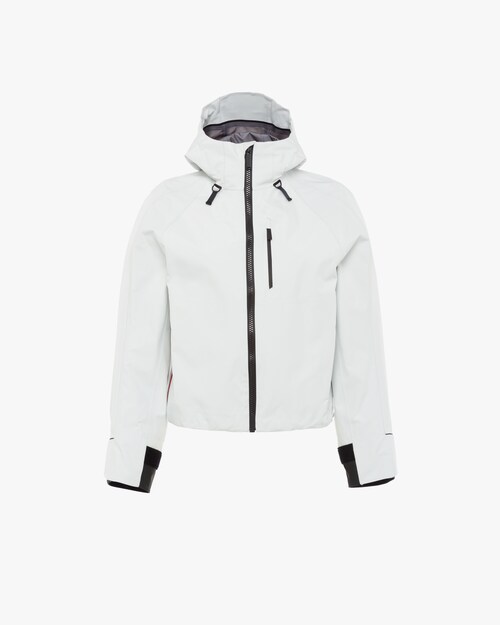 white gore tex jacket