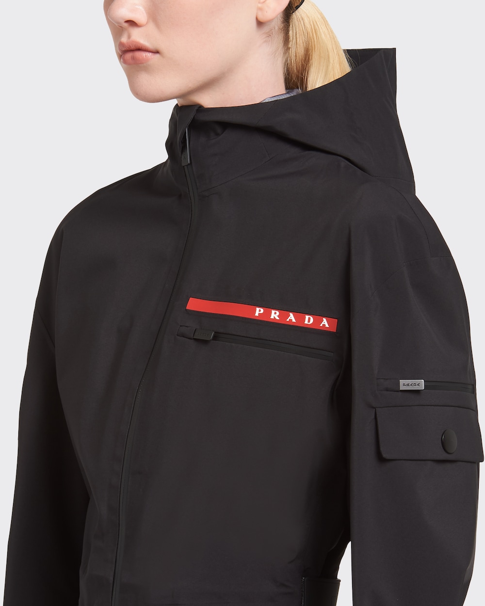 Black GORE-TEX PRO jacket | Prada