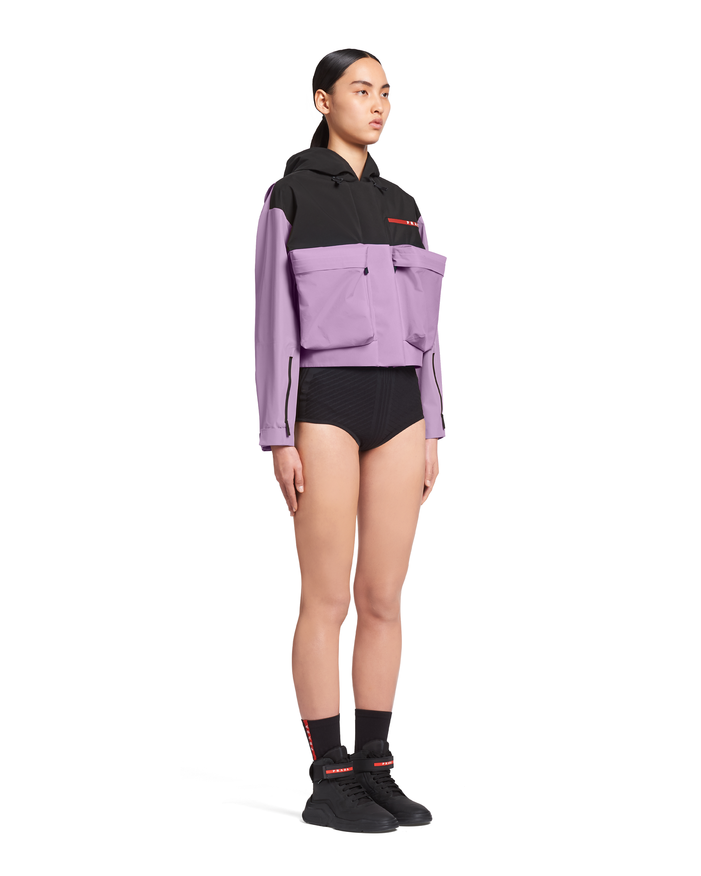 prada purple jacket