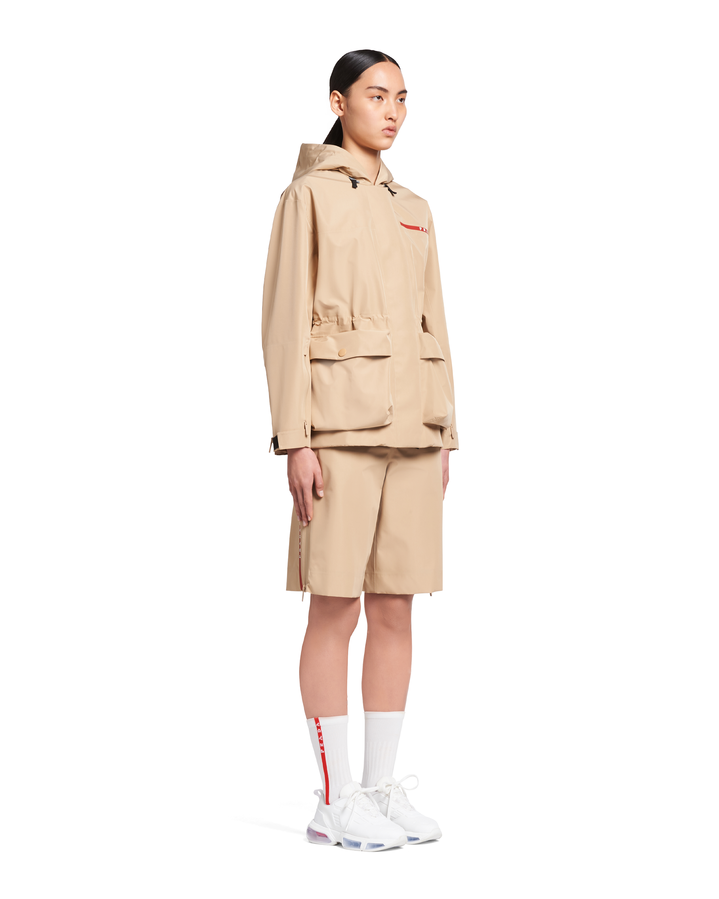 Technical fabric rain jacket | Prada