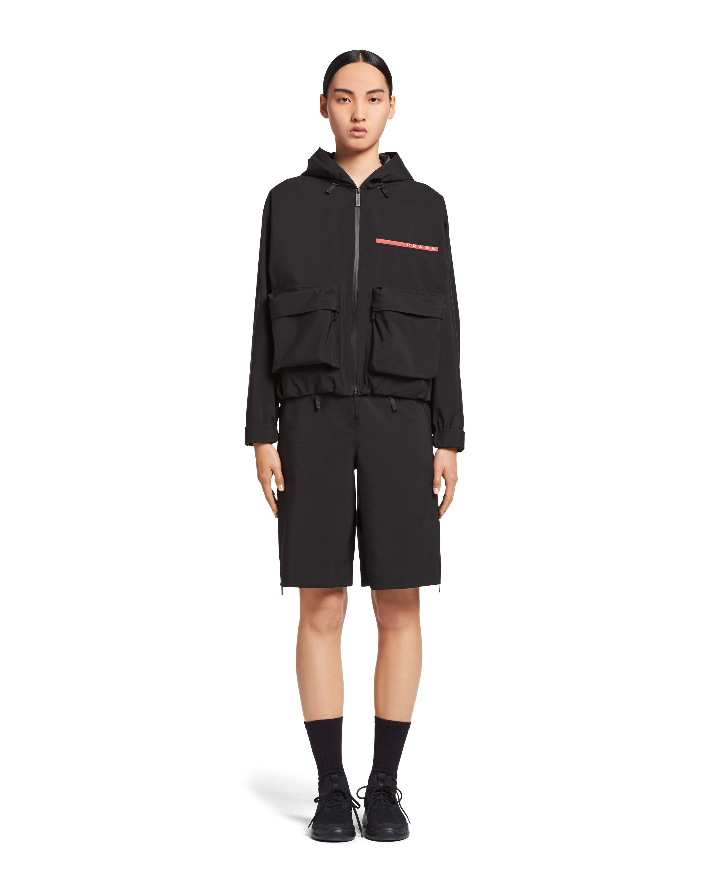 Prada technical fabric jacket hot sale