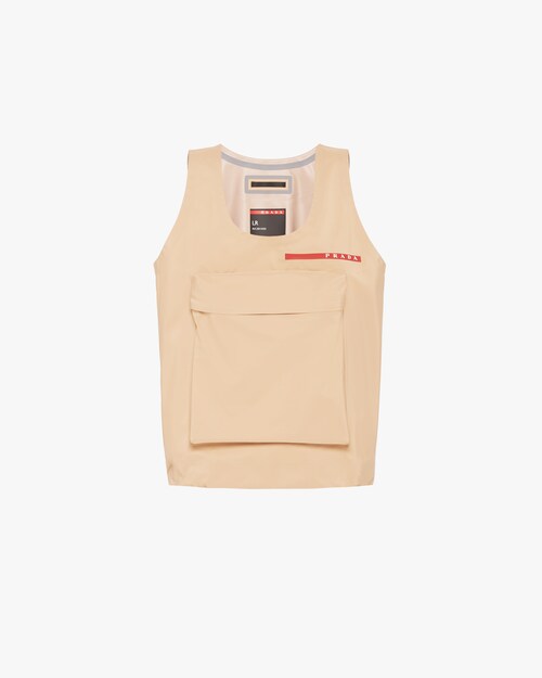 prada technical fabric shirt