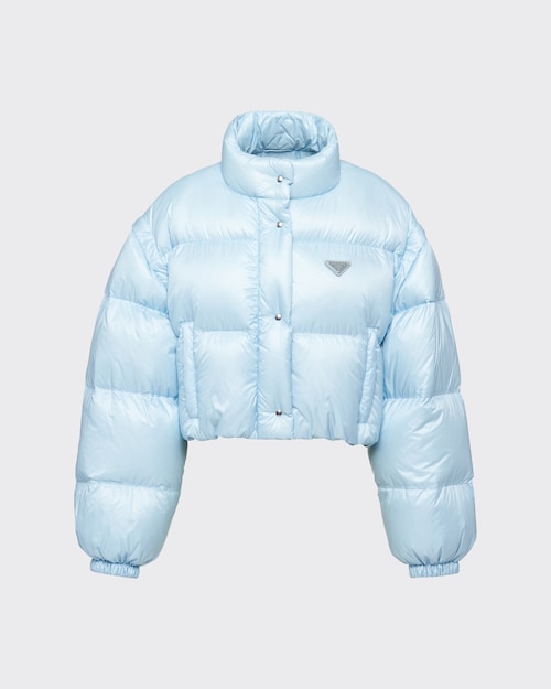 Prada Re-Nylon短款正反两穿羽绒夹克 1