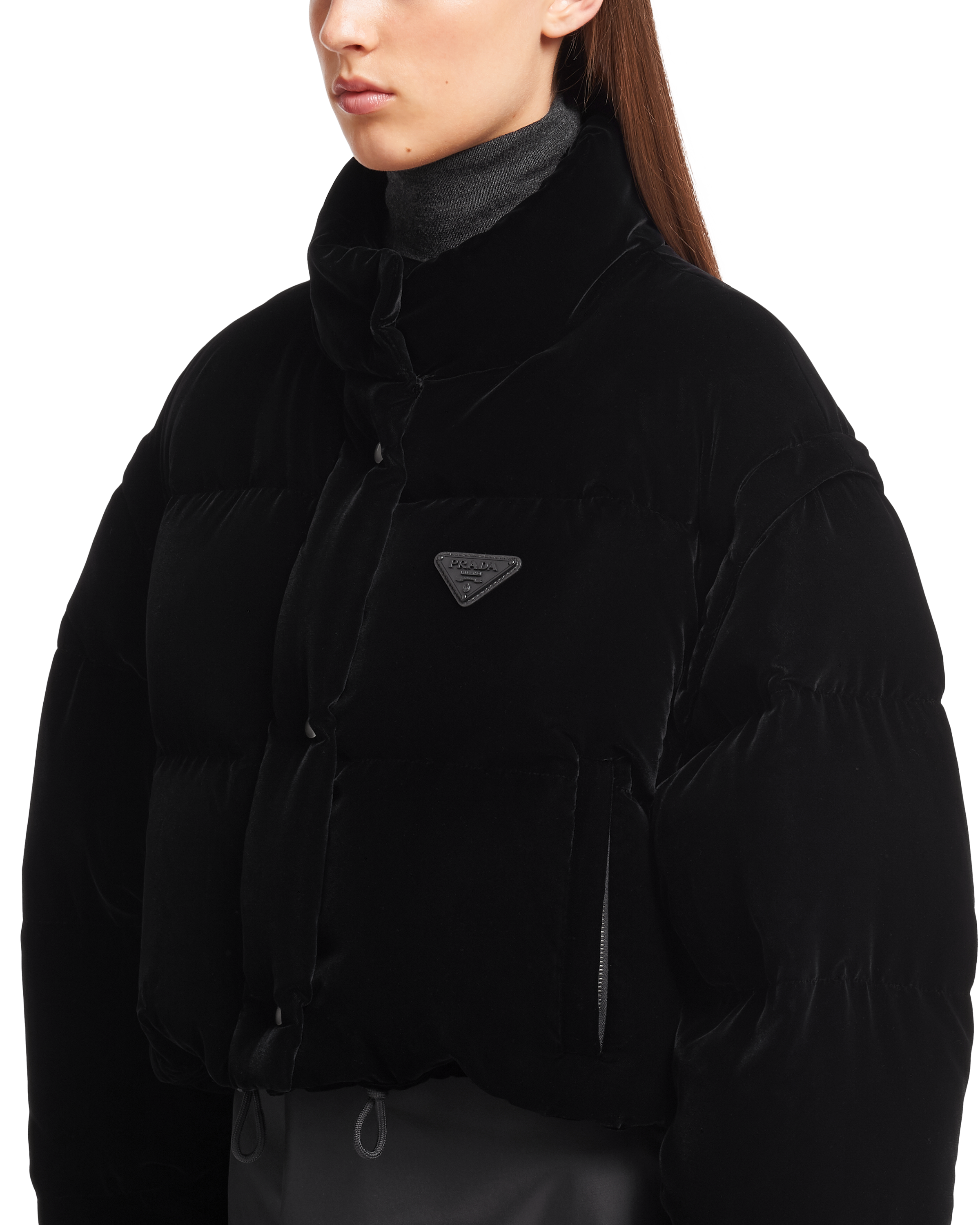 Prada velvet sales jacket