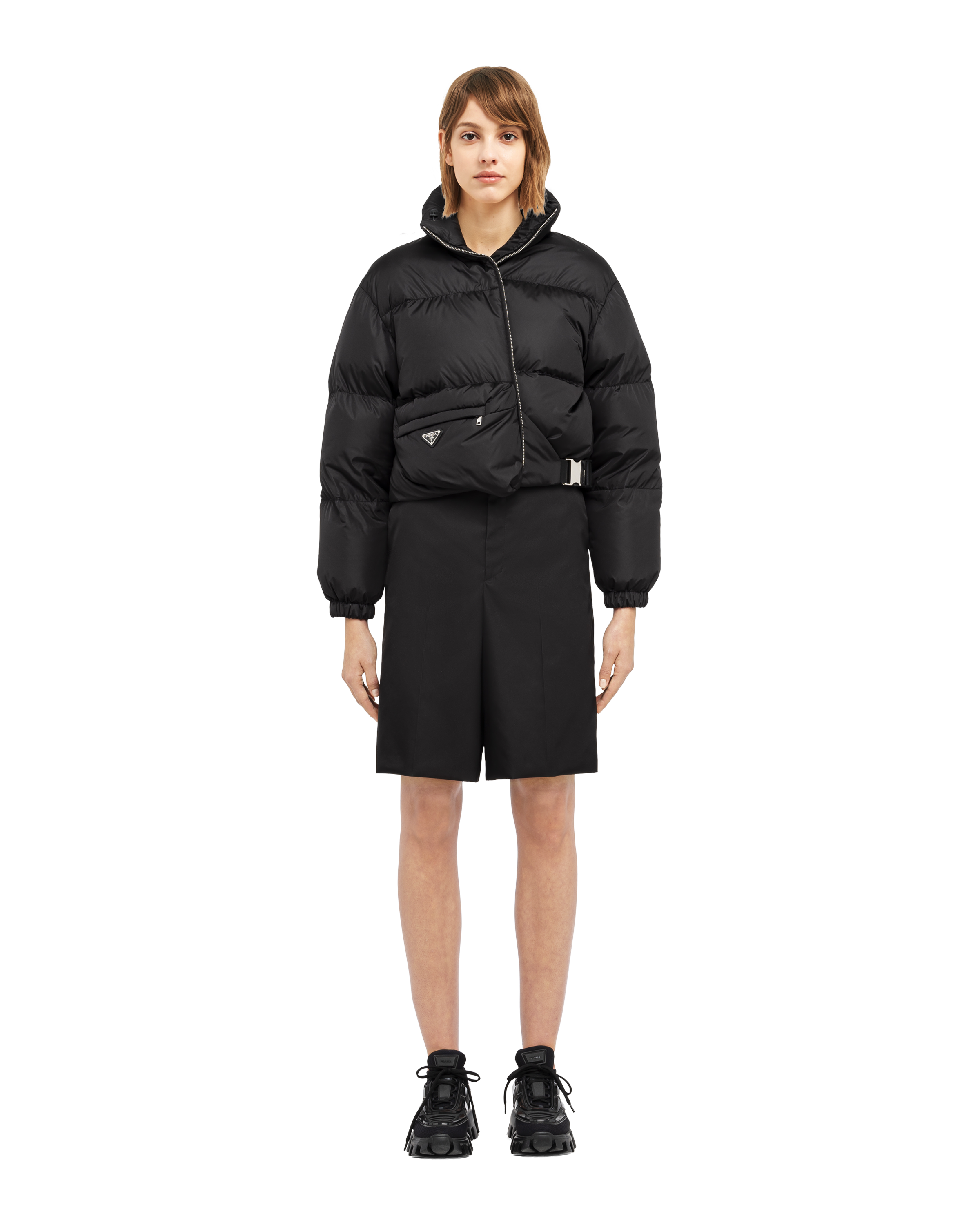 Prada re sales nylon puffer jacket