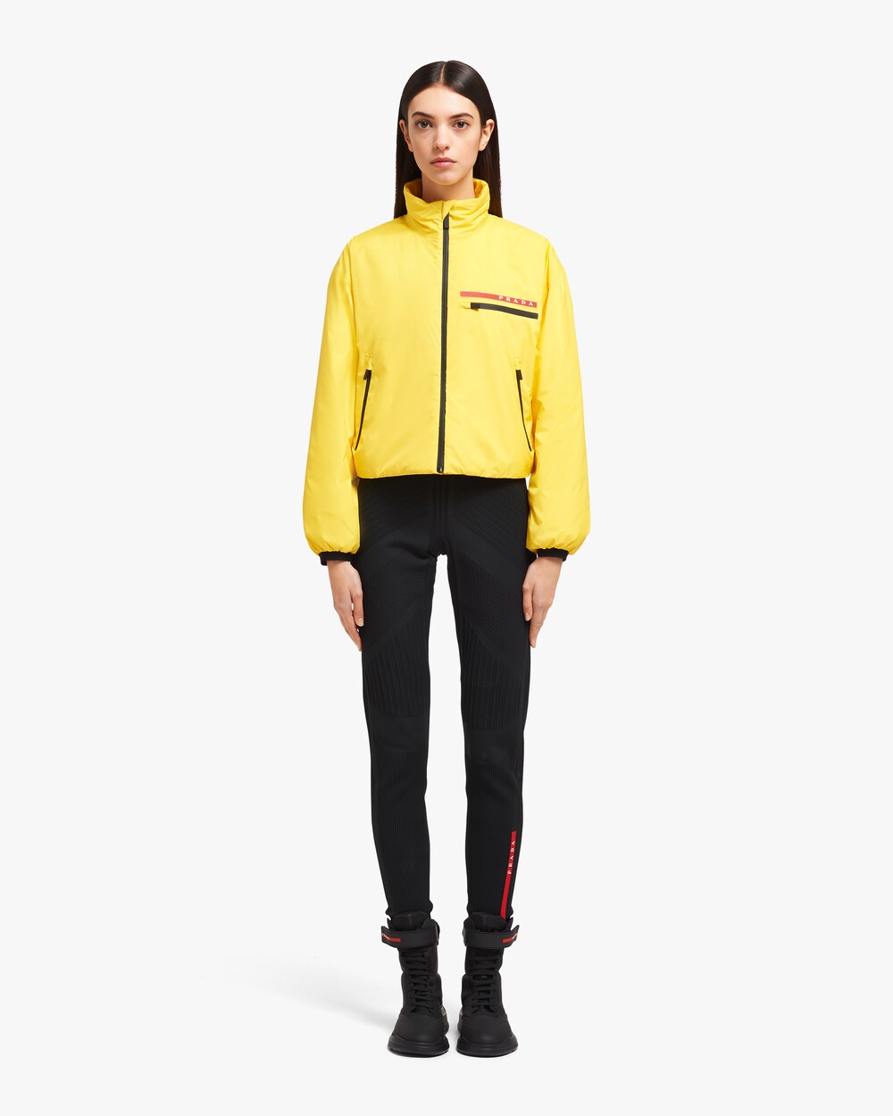 light yellow windbreaker