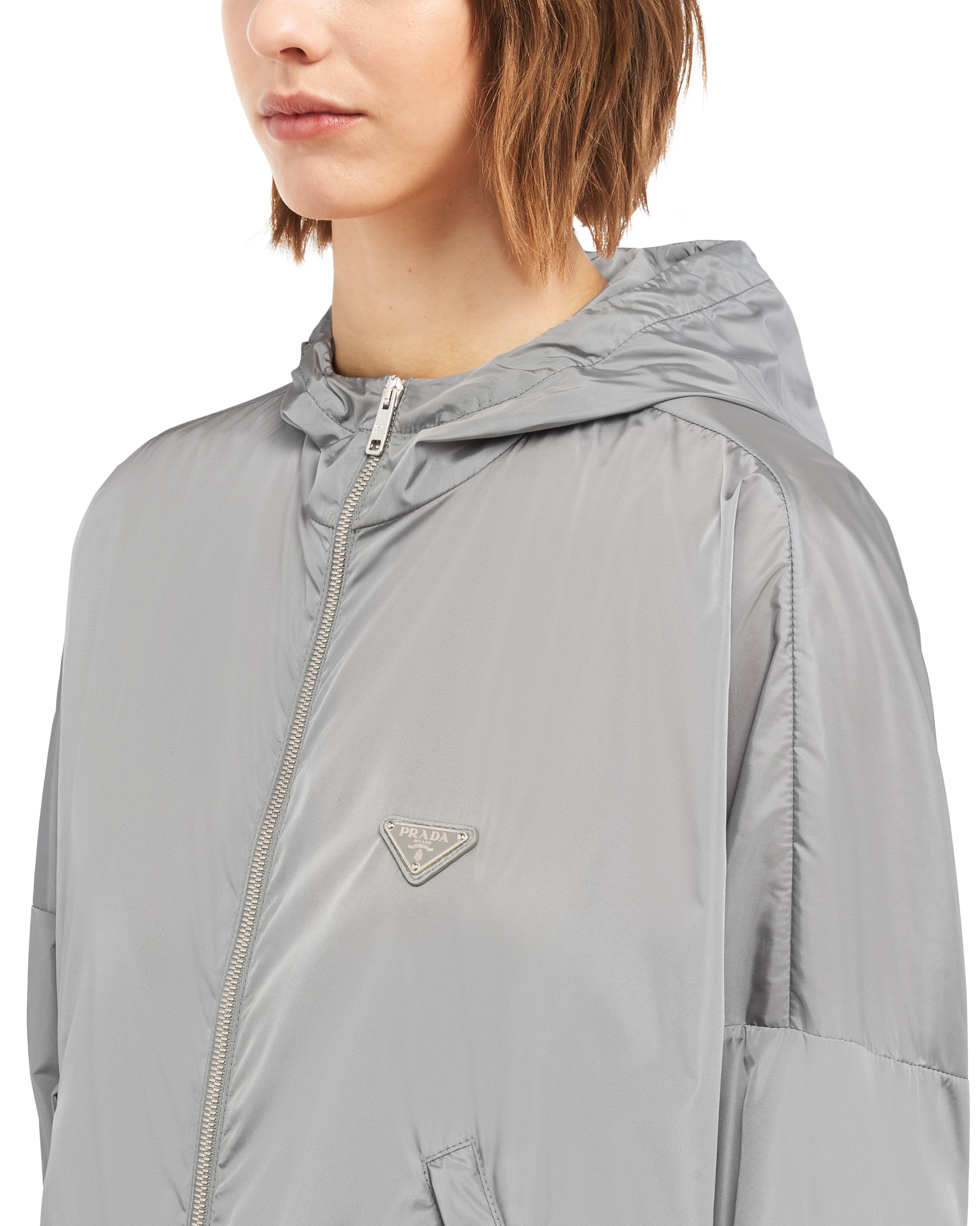 prada grey jacket