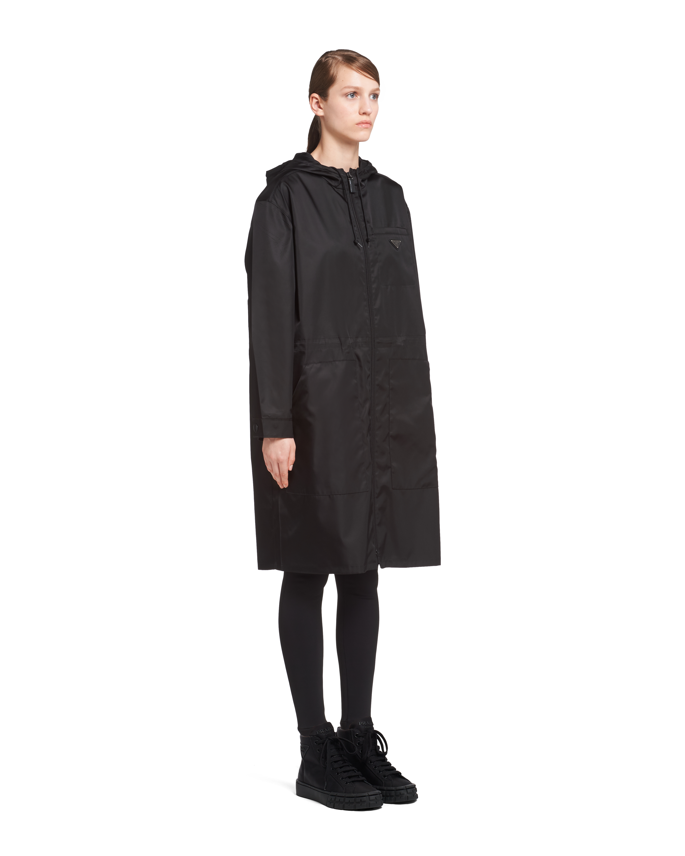 prada raincoat