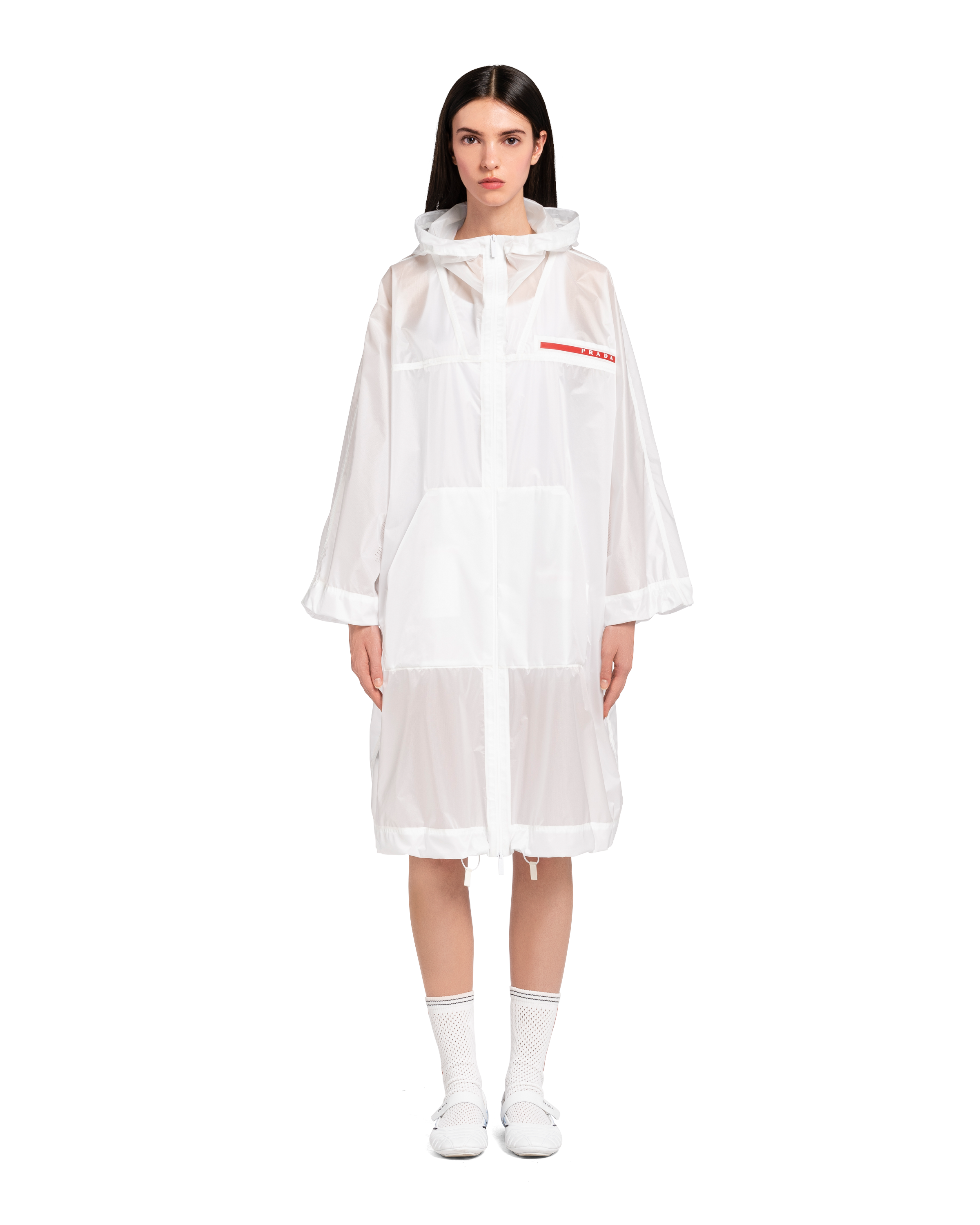 Prada raincoat deals