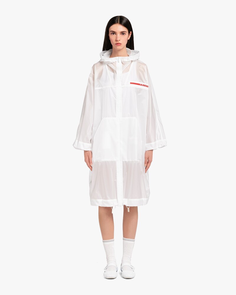prada raincoat