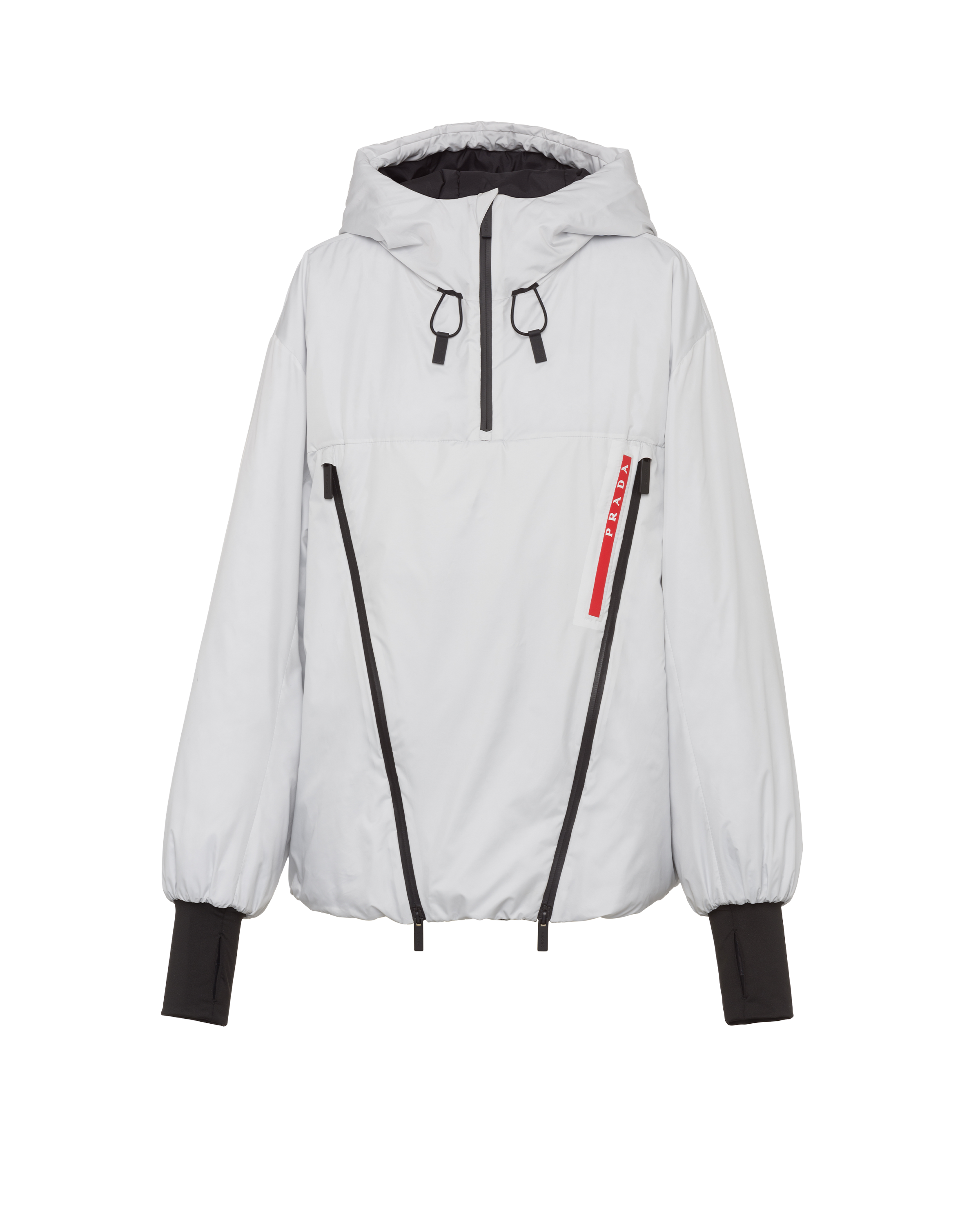 hooded light jacket
