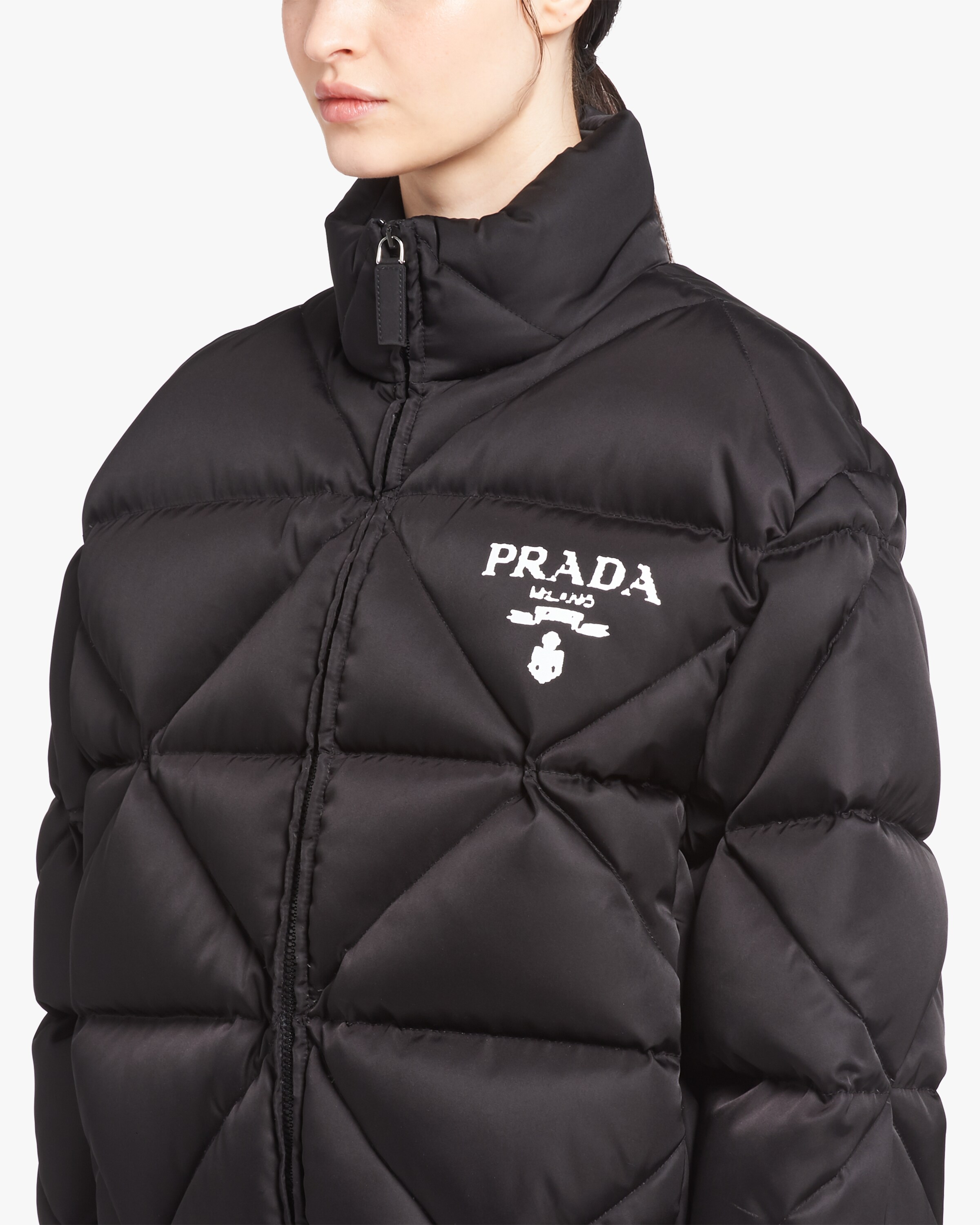 Nylon gabardine jacket prada Clearance