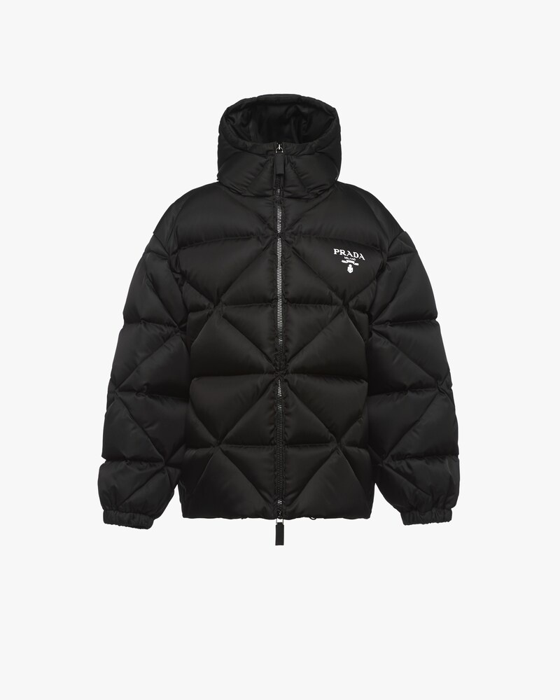 prada puffer coat womens