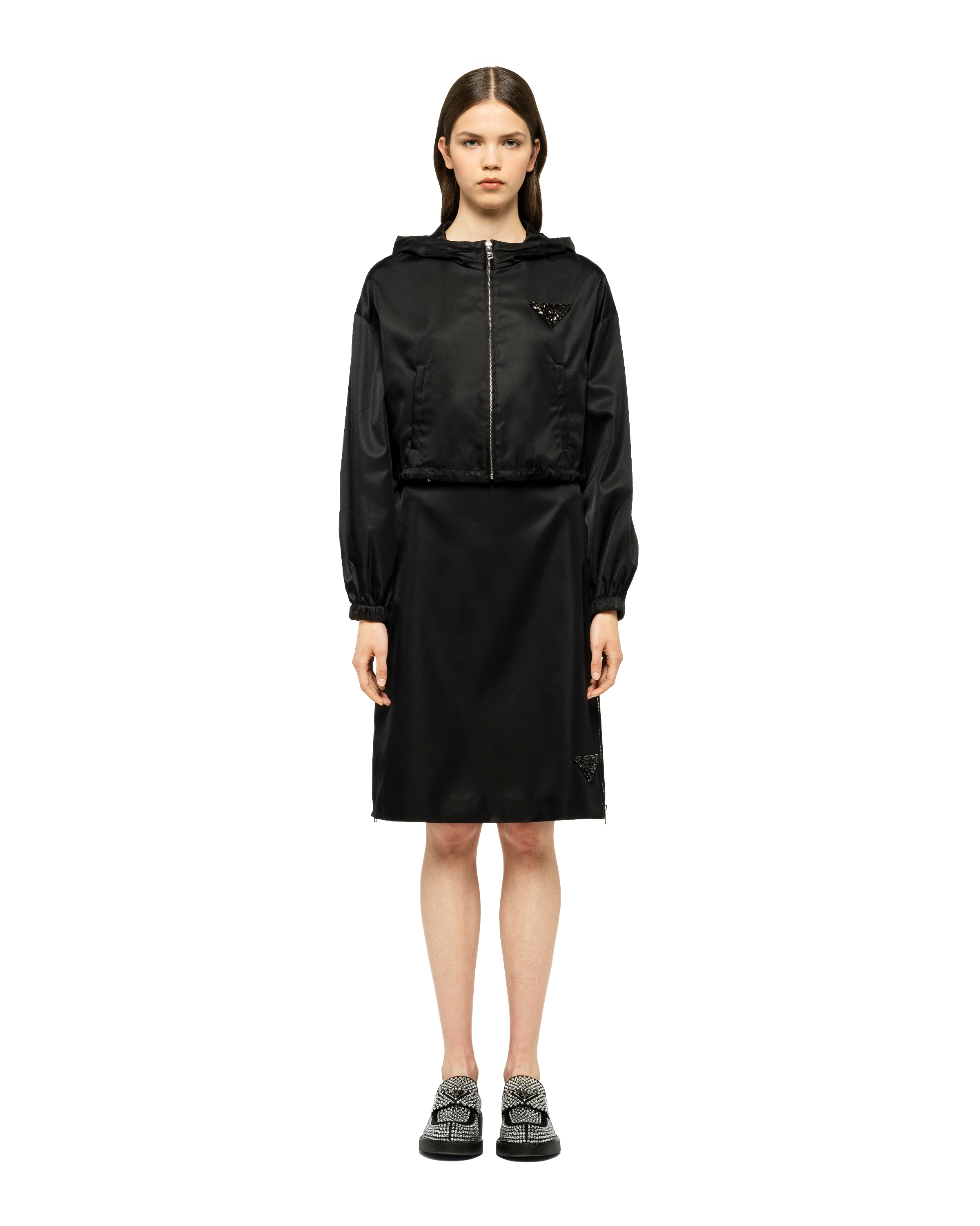 prada half zip jacket