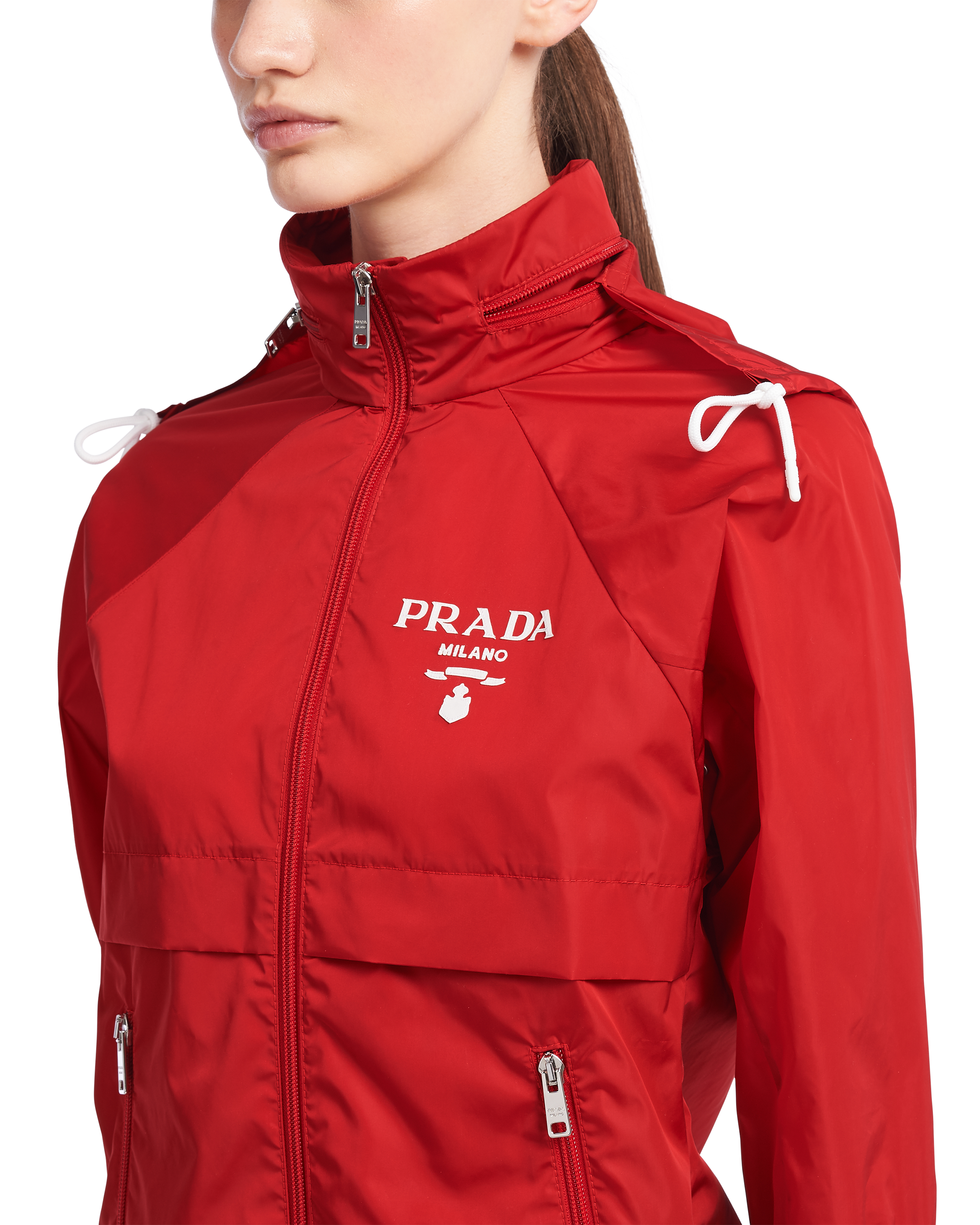 Red prada jacket outlet