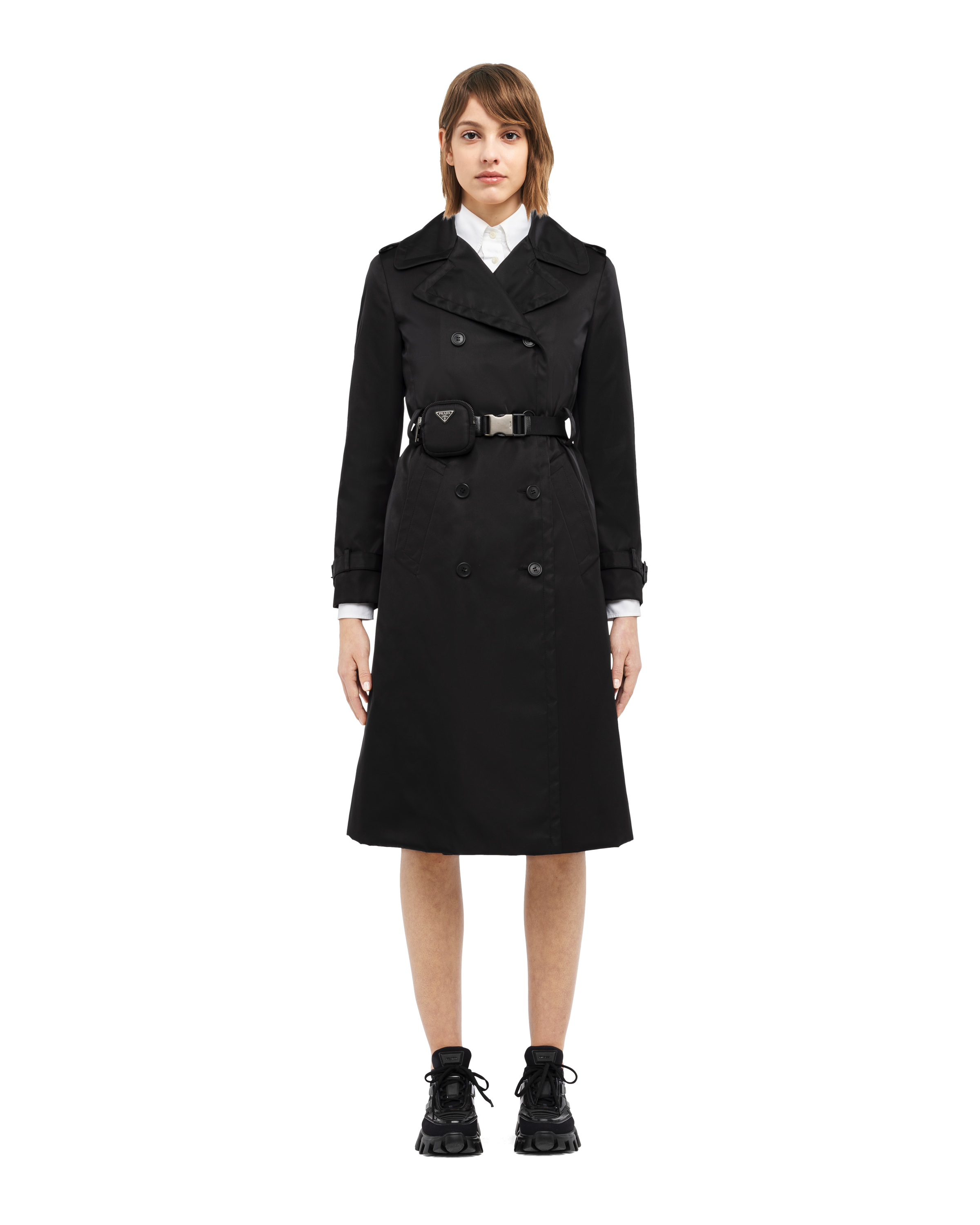 prada nylon raincoat