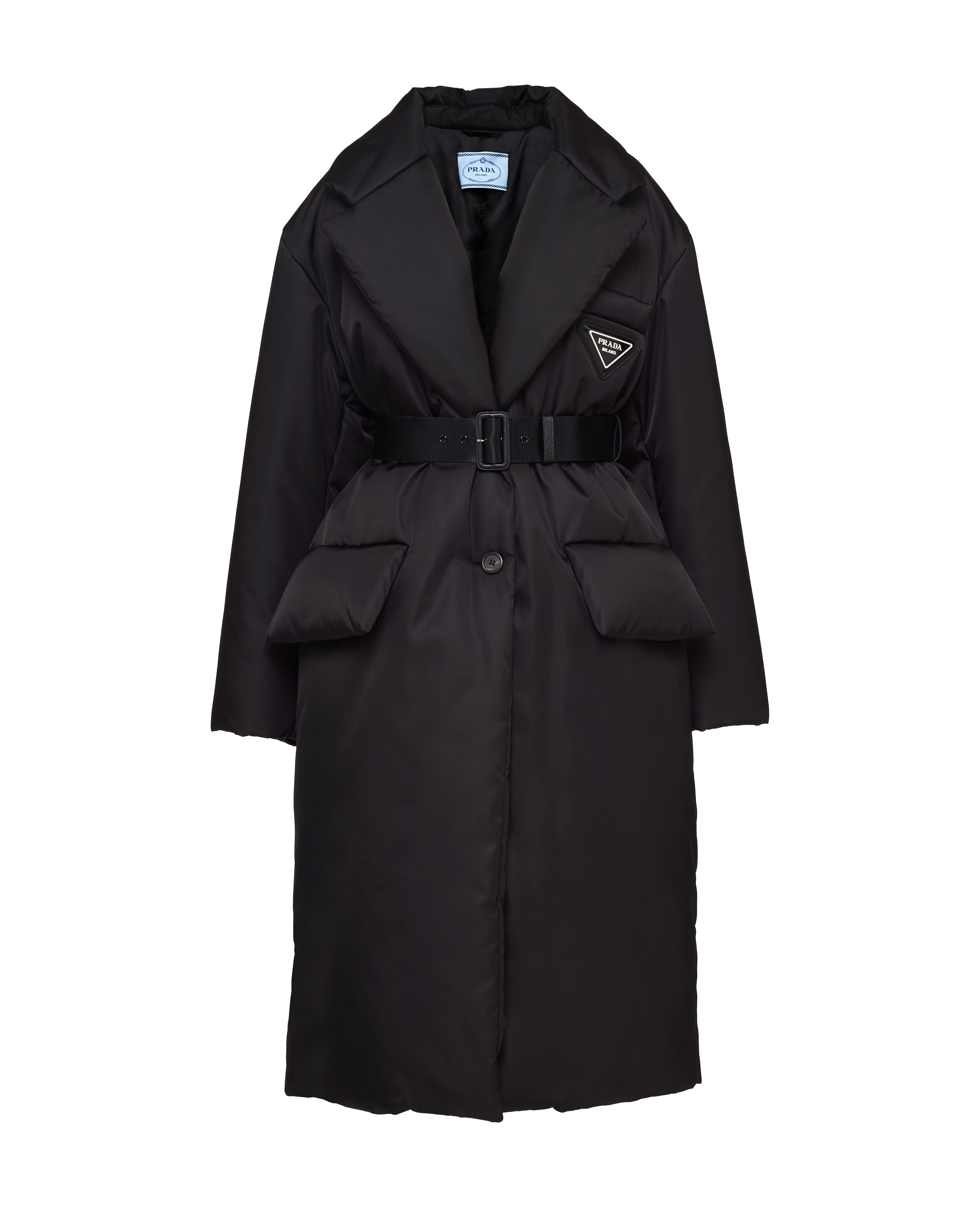 Re-Nylon gabardine puffer coat | Prada